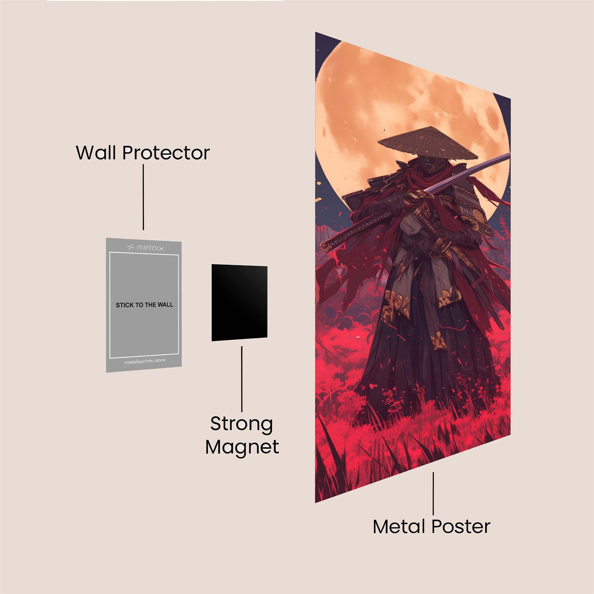 Ronin Serenity Safe Wall Magnetic / M