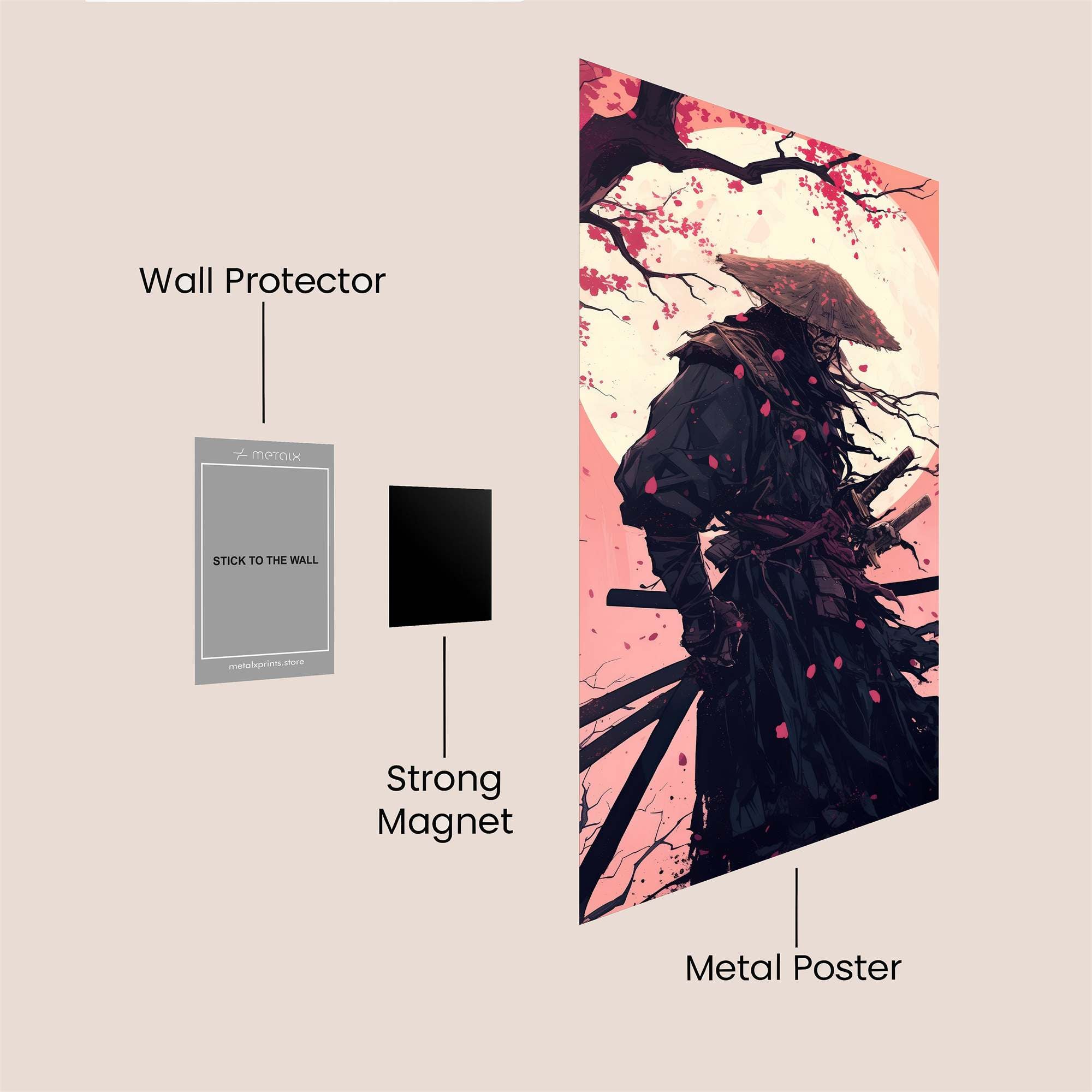 Ronin Serenity Safe Wall Magnetic / M