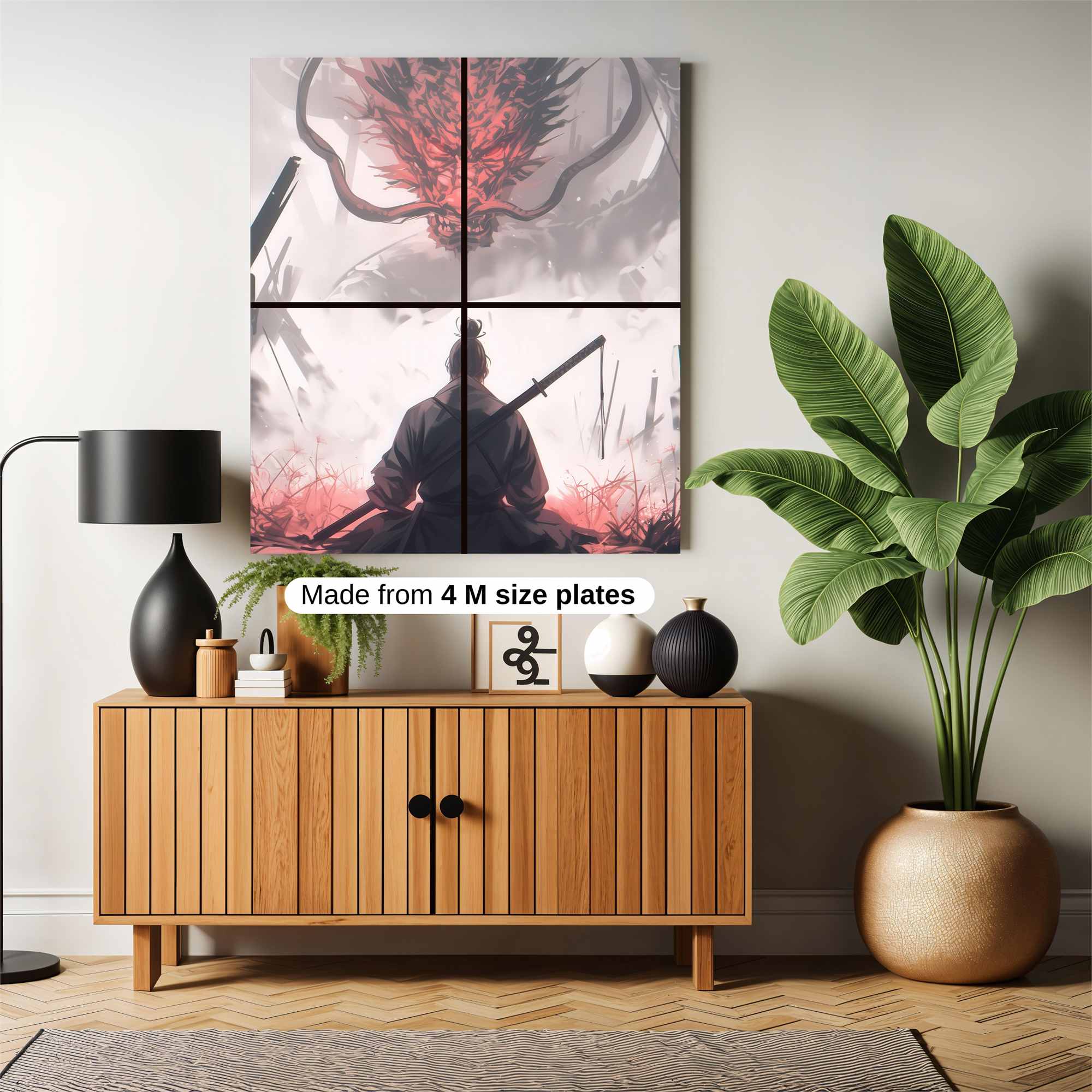 Samurai Serenity Safe Wall Magnetic / M