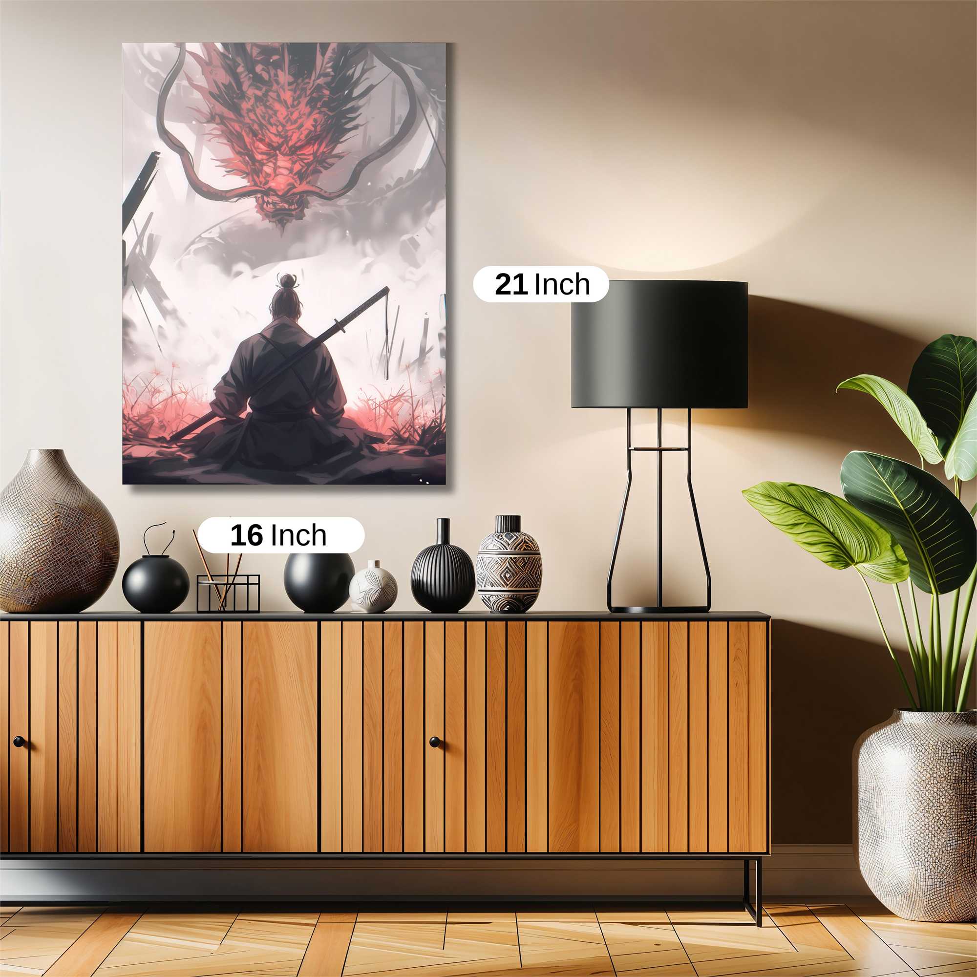 Samurai Serenity Safe Wall Magnetic / M