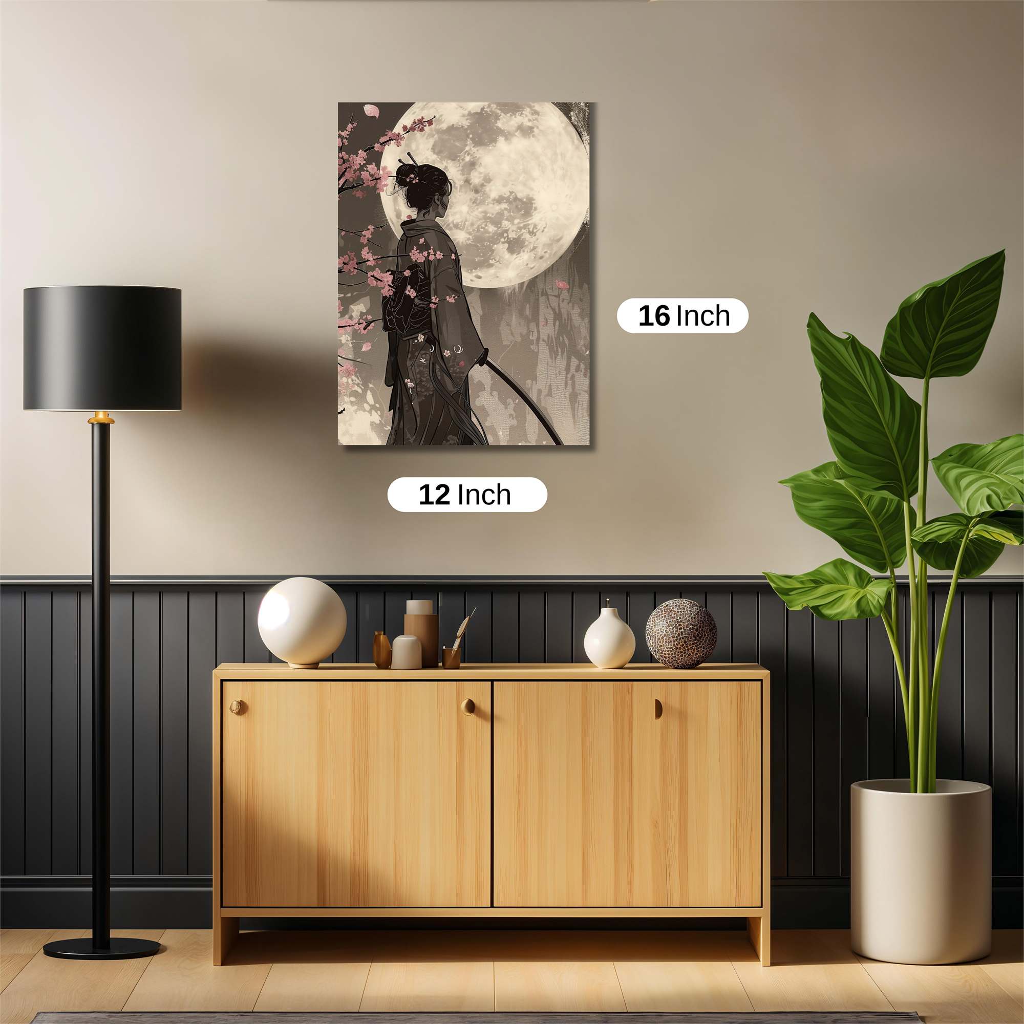 Samurai Serenity Safe Wall Magnetic / M