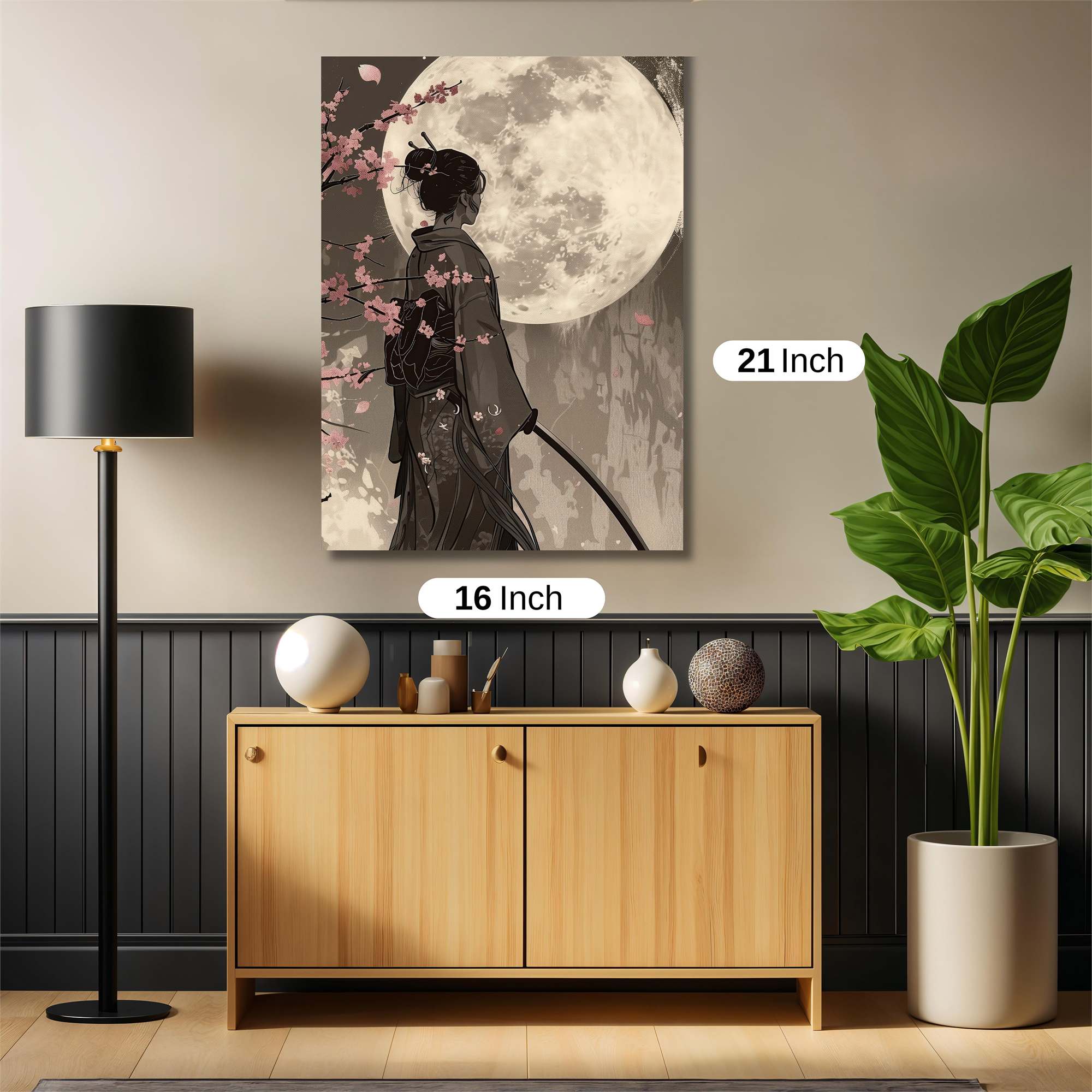 Samurai Serenity Safe Wall Magnetic / M