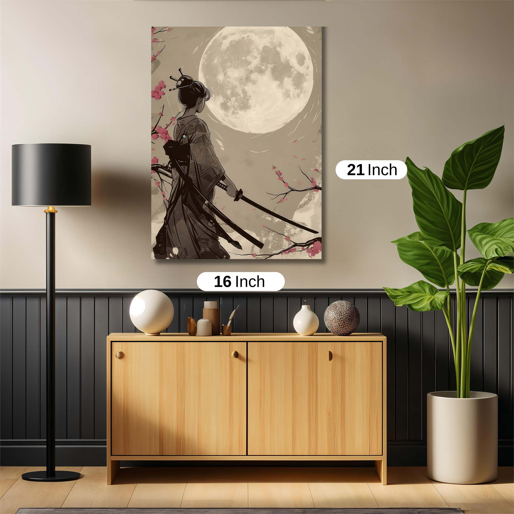 Samurai Serenity Safe Wall Magnetic / M