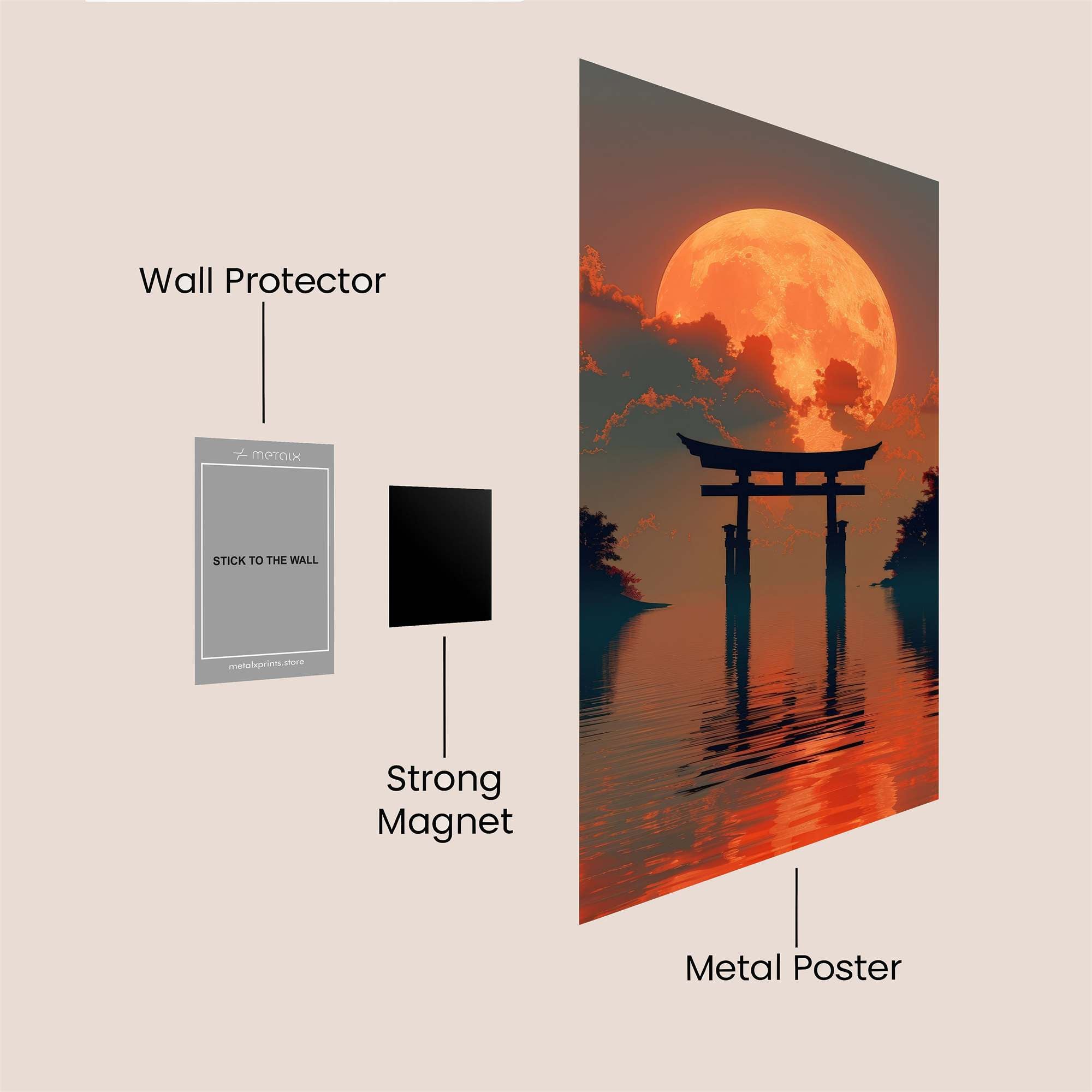 Torii Tranquil Safe Wall Magnetic / M