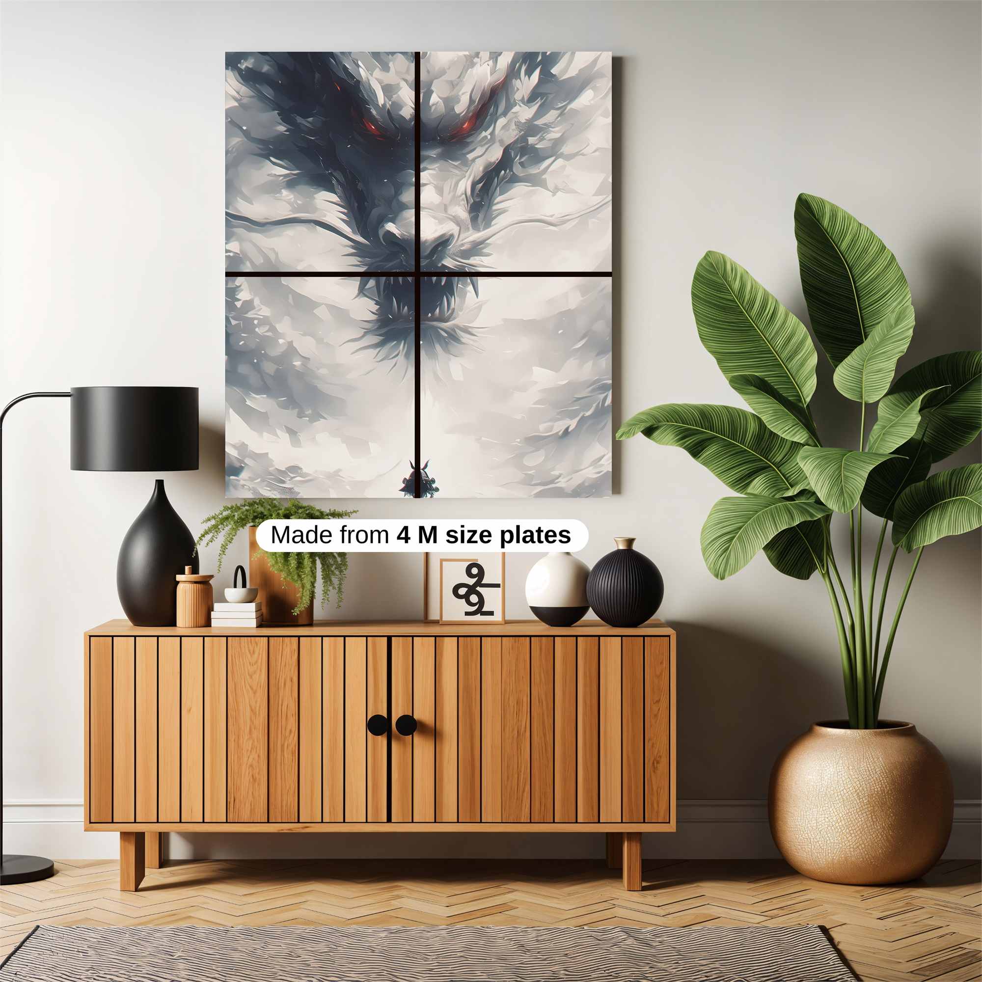 Dragon Menace Safe Wall Magnetic / M