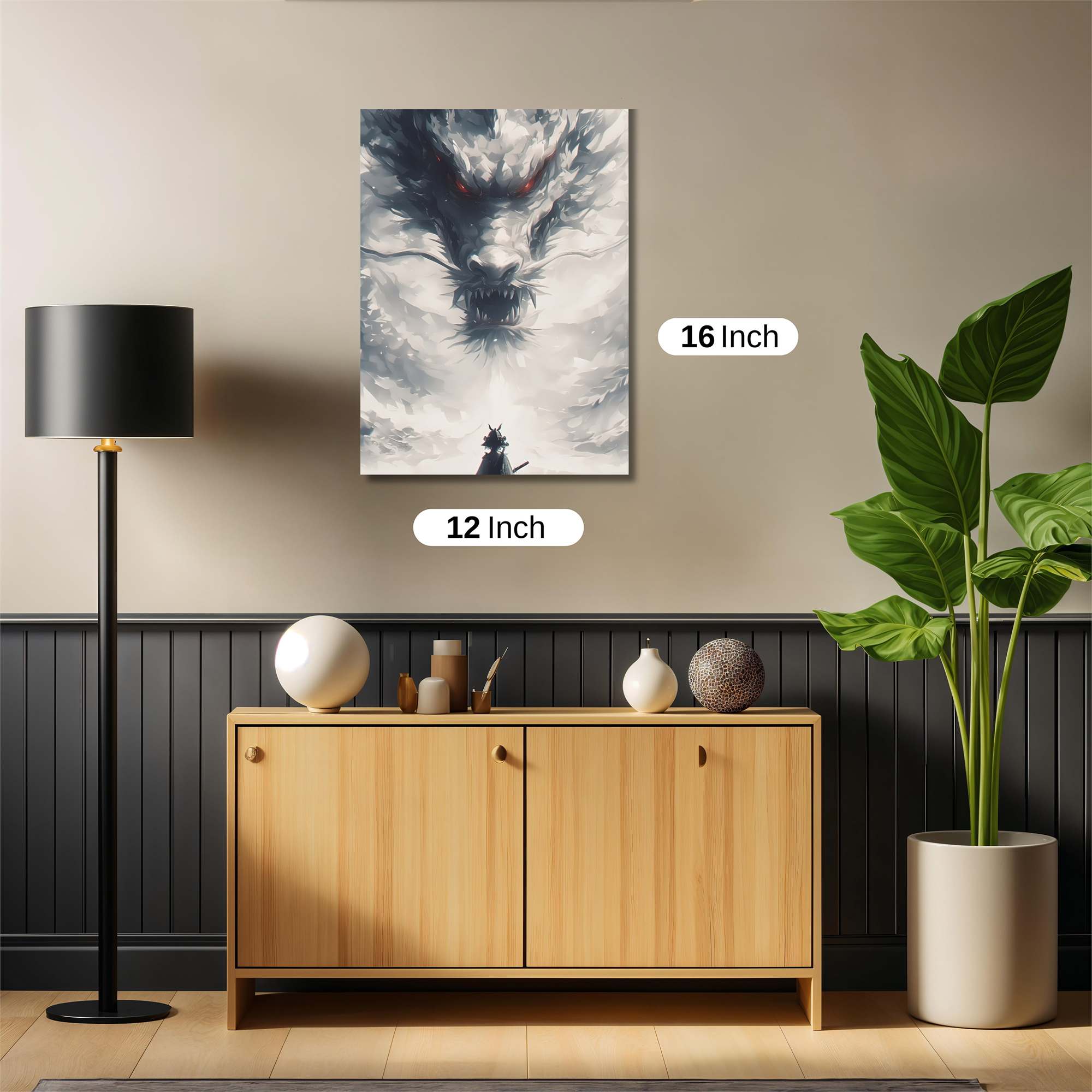 Dragon Menace Safe Wall Magnetic / M