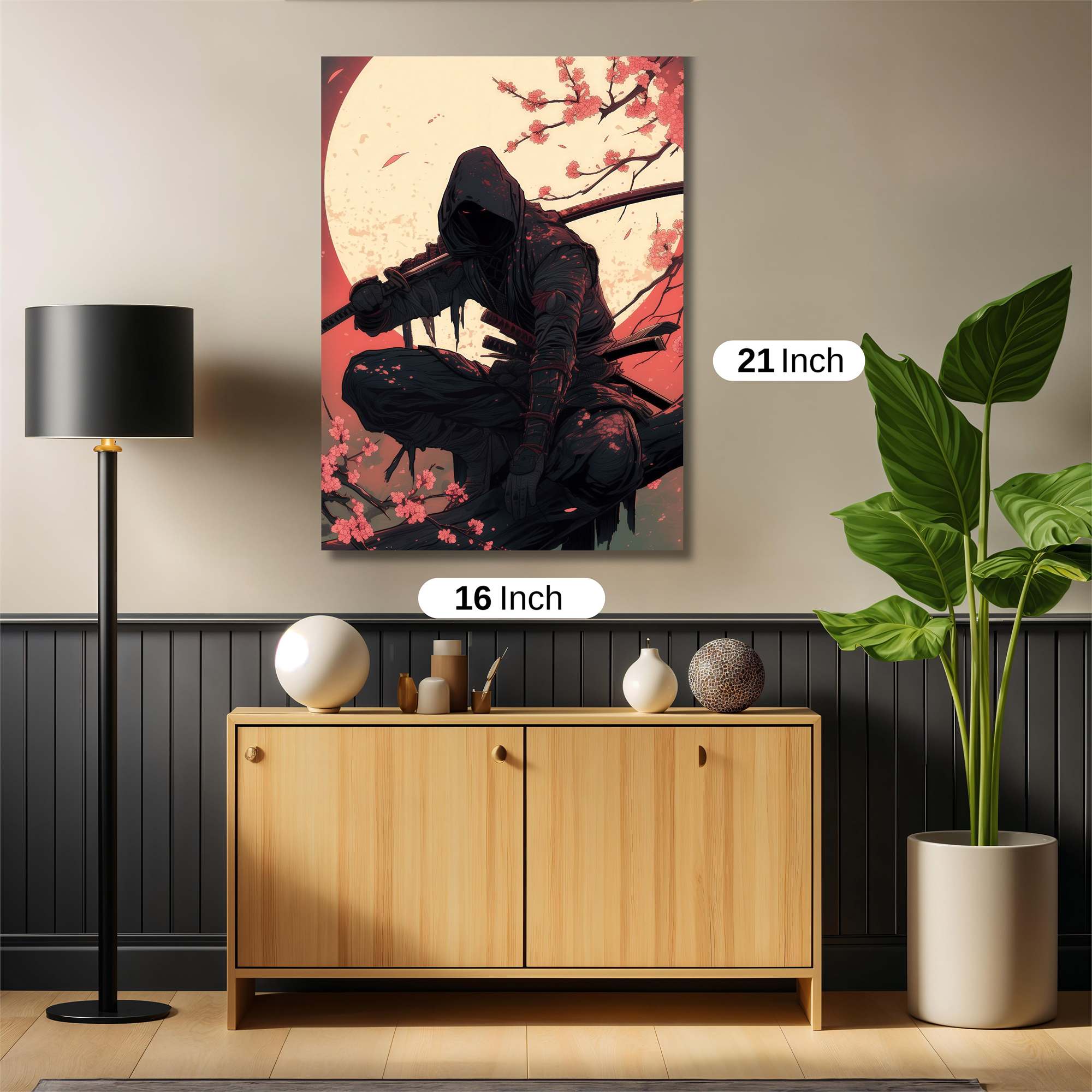 Ninja Serenity Safe Wall Magnetic / M