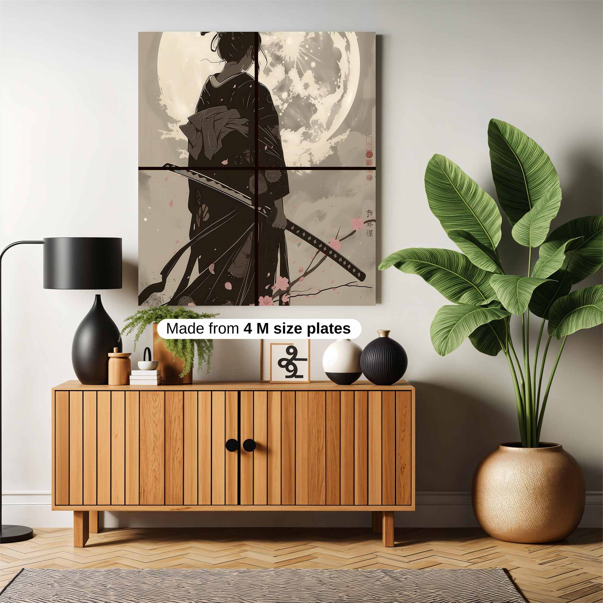 Samurai Serenity Safe Wall Magnetic / M