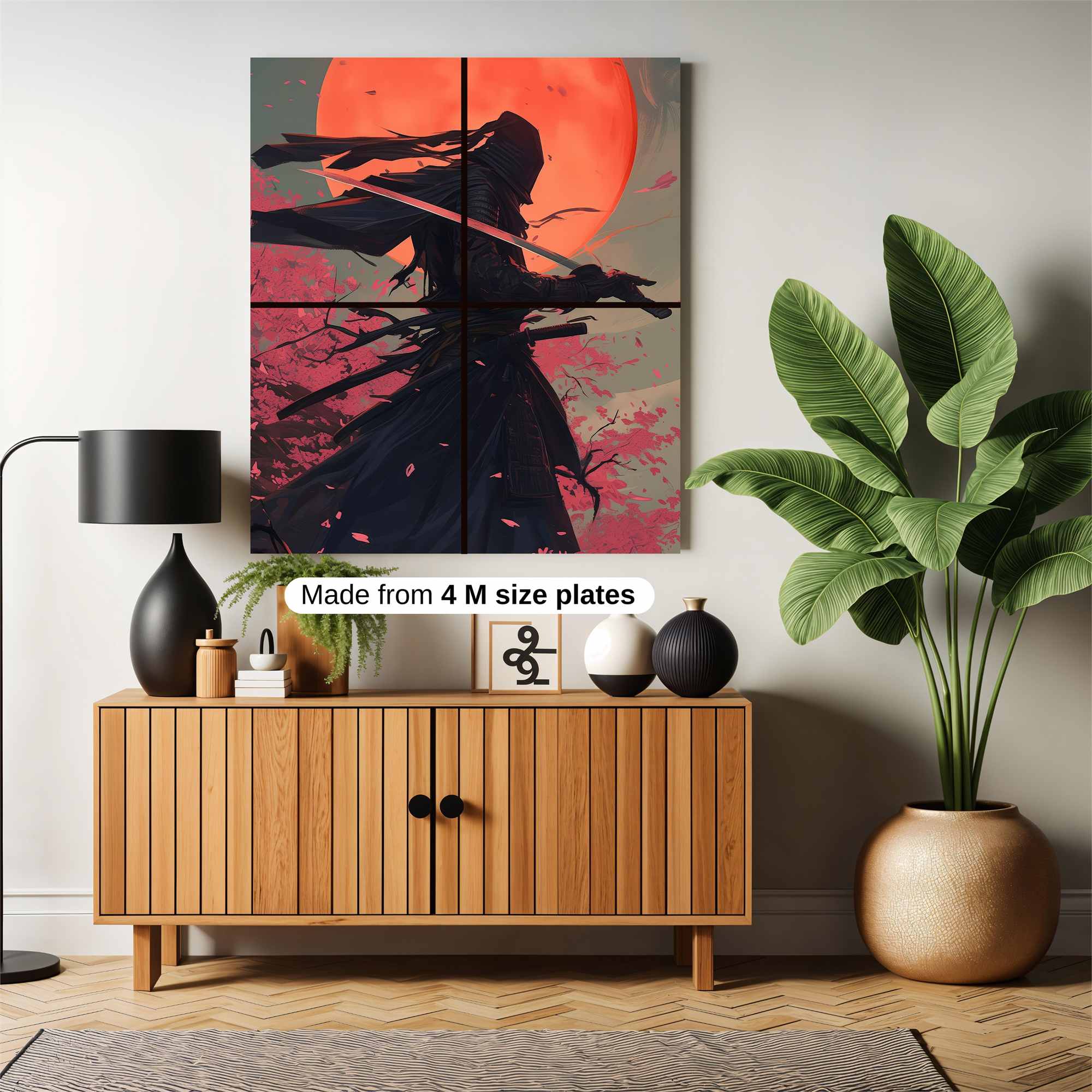 Samurai Serenity Safe Wall Magnetic / M