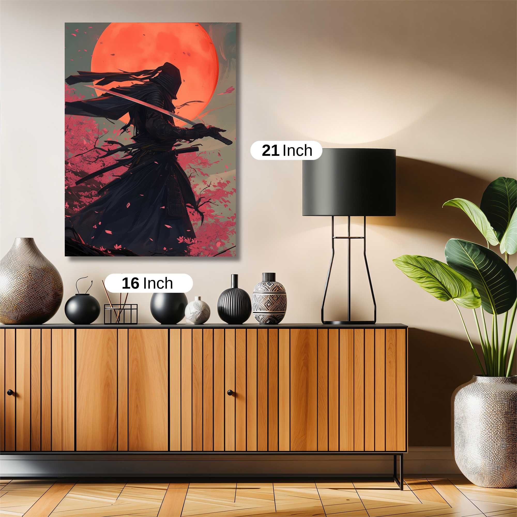 Samurai Serenity Safe Wall Magnetic / M