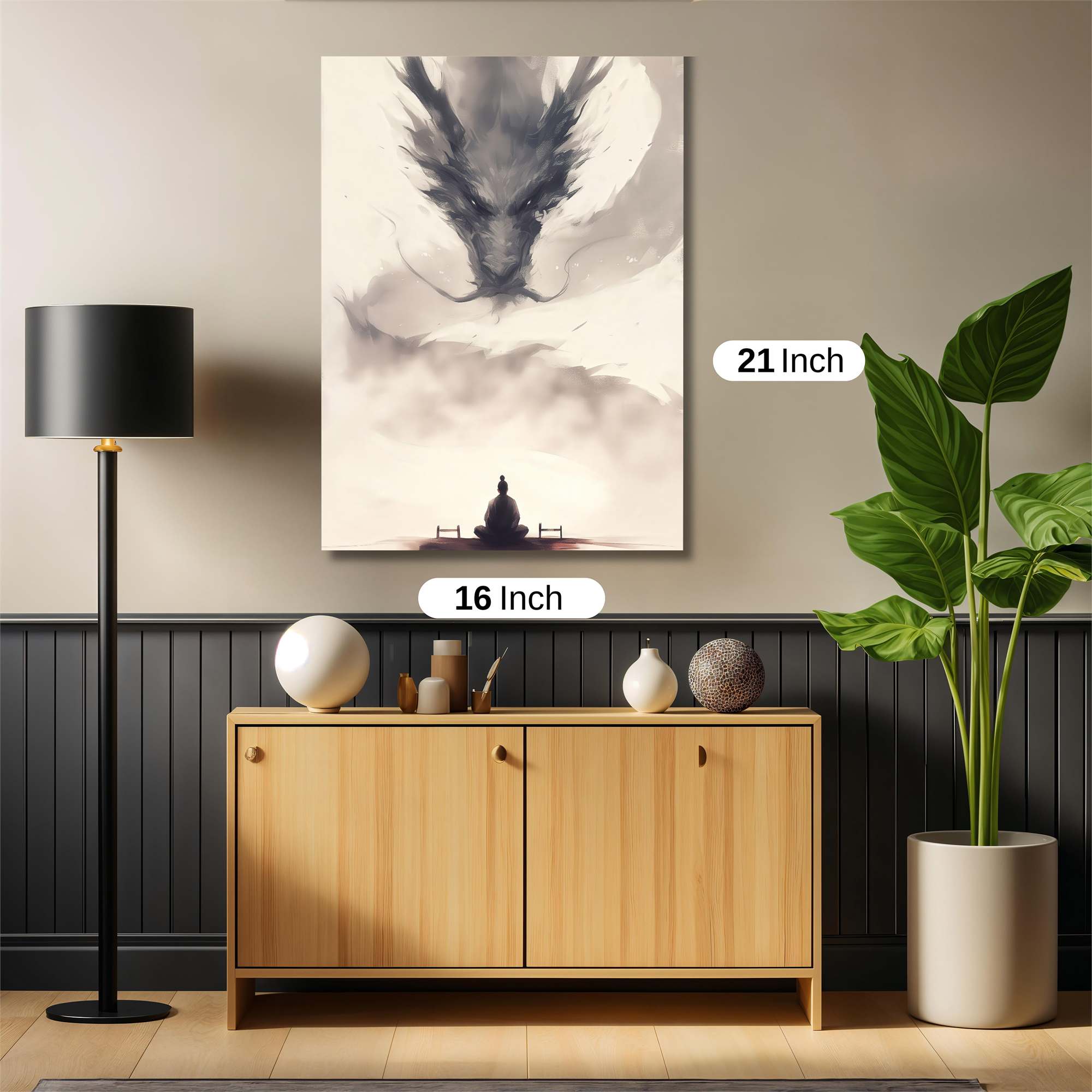 Dragon Serenity Safe Wall Magnetic / M