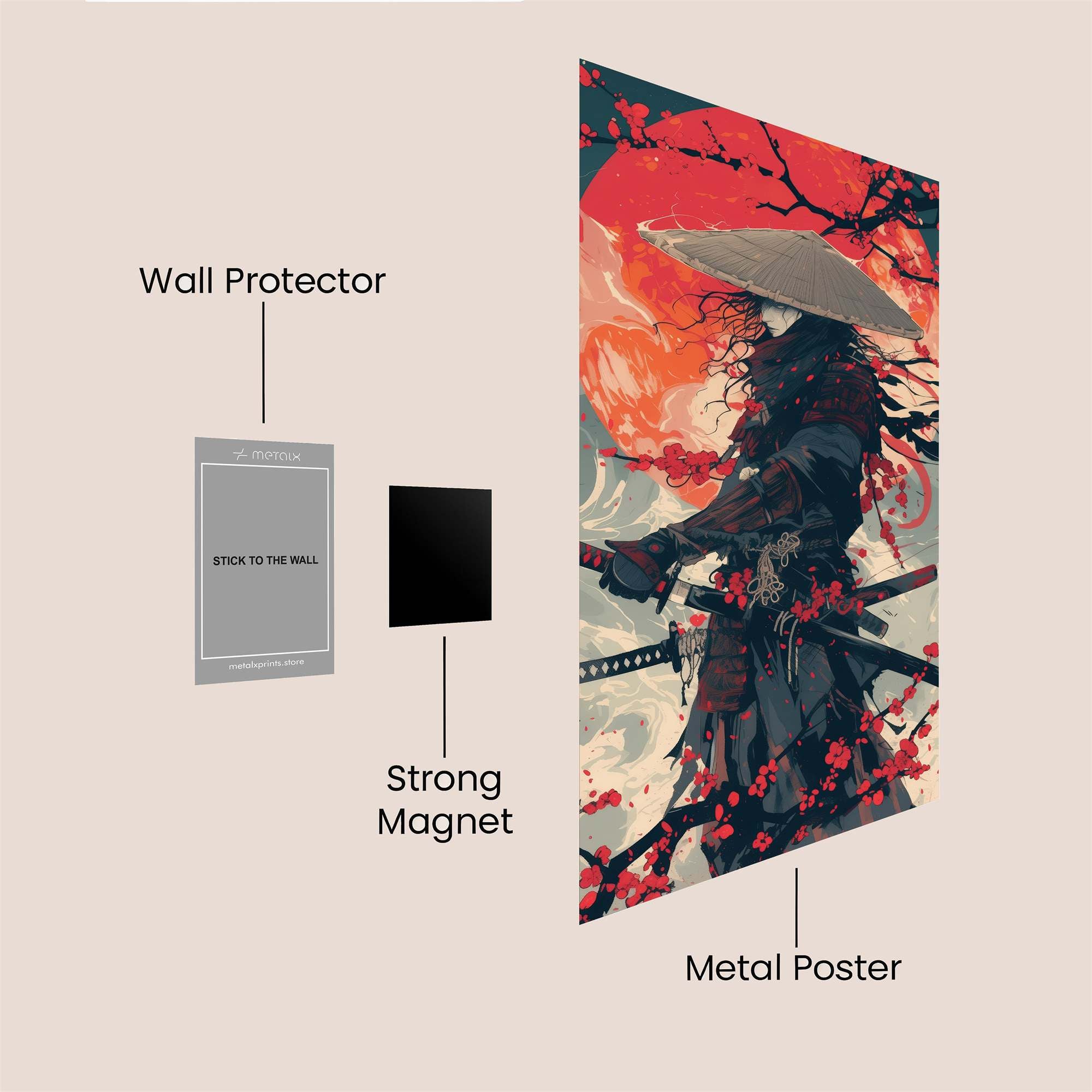 Ronin Reverie Safe Wall Magnetic / M