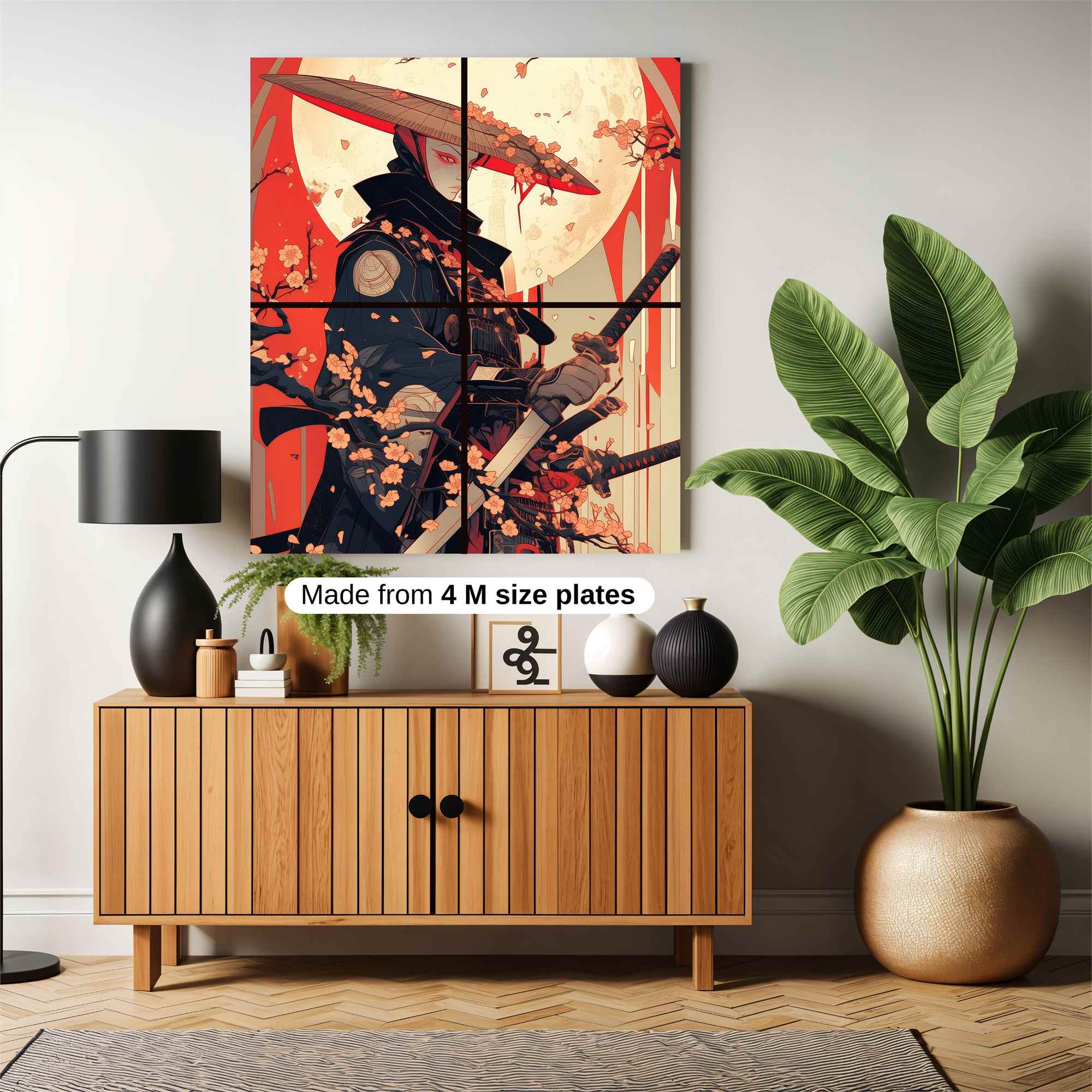 Samurai Serenity Safe Wall Magnetic / M