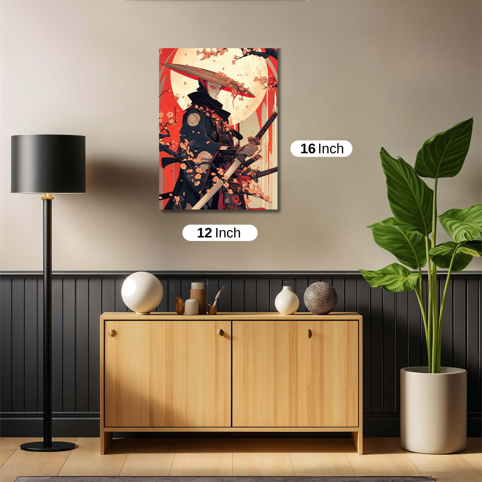 Samurai Serenity Safe Wall Magnetic / M