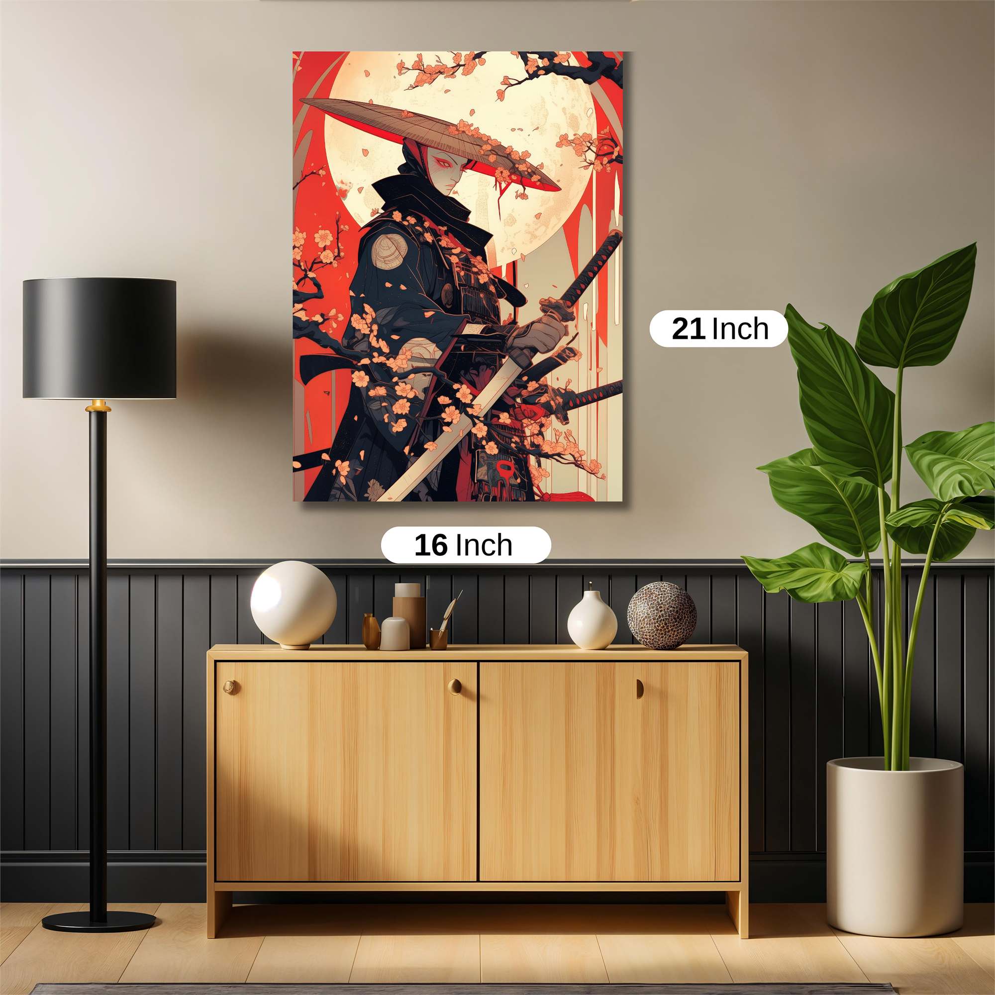 Samurai Serenity Safe Wall Magnetic / M