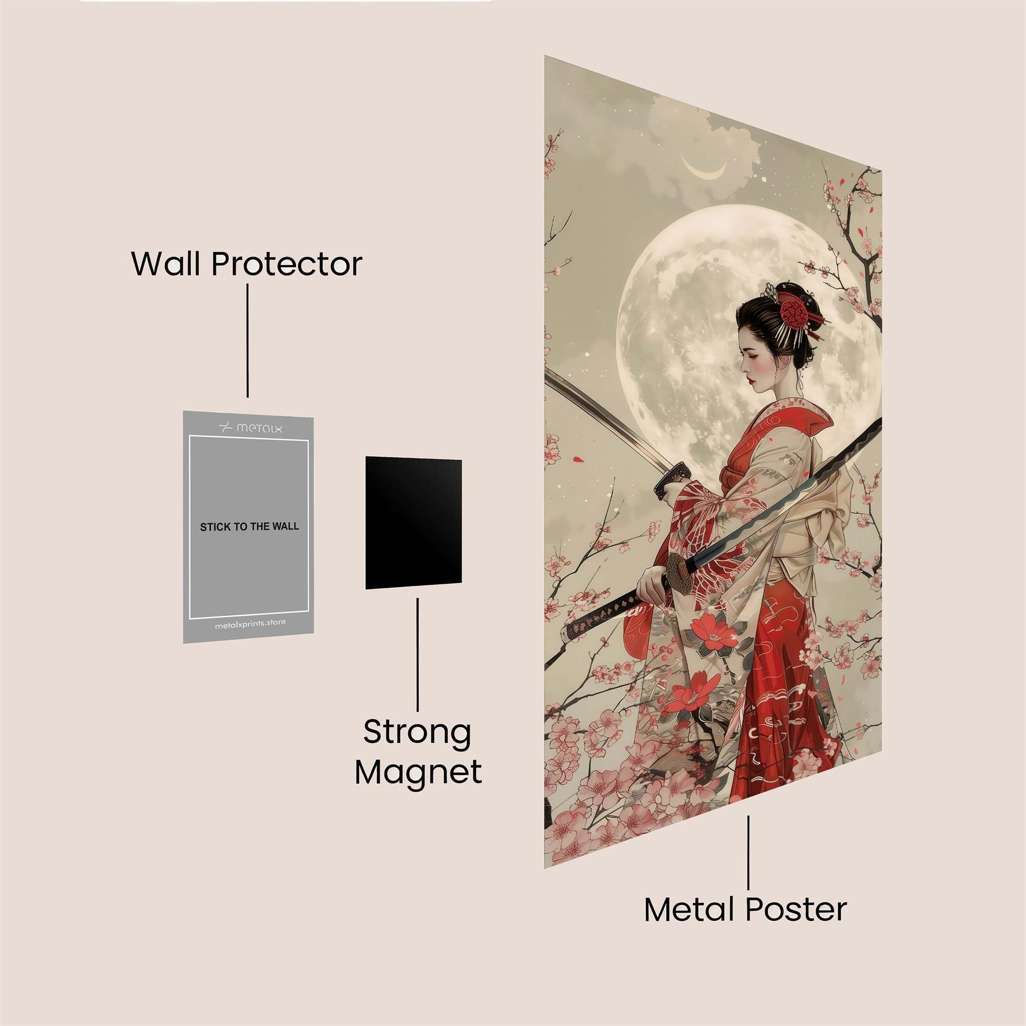 Moonlit Valor Safe Wall Magnetic / M