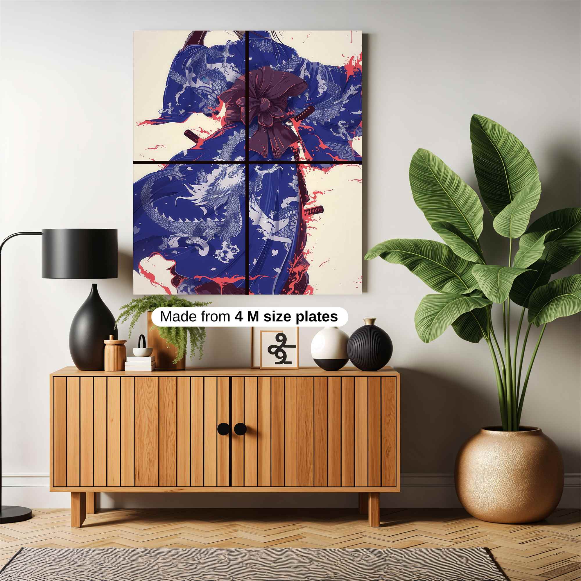 Samurai Serenity Safe Wall Magnetic / M