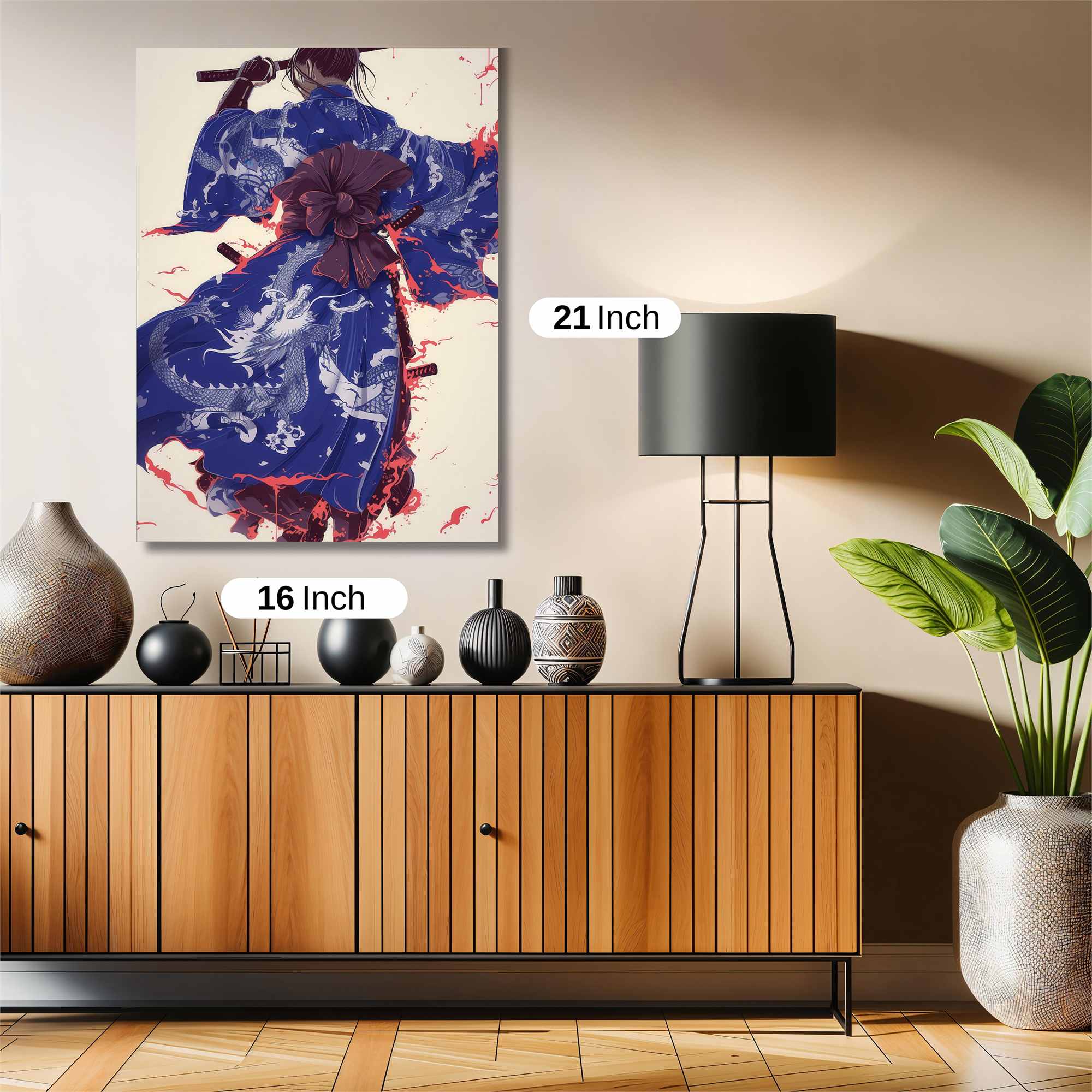 Samurai Serenity Safe Wall Magnetic / M