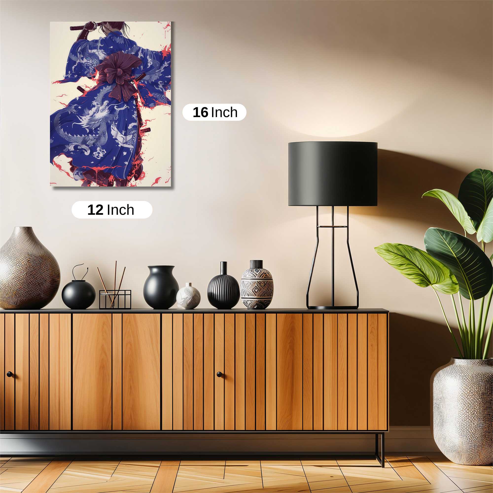 Samurai Serenity Safe Wall Magnetic / M