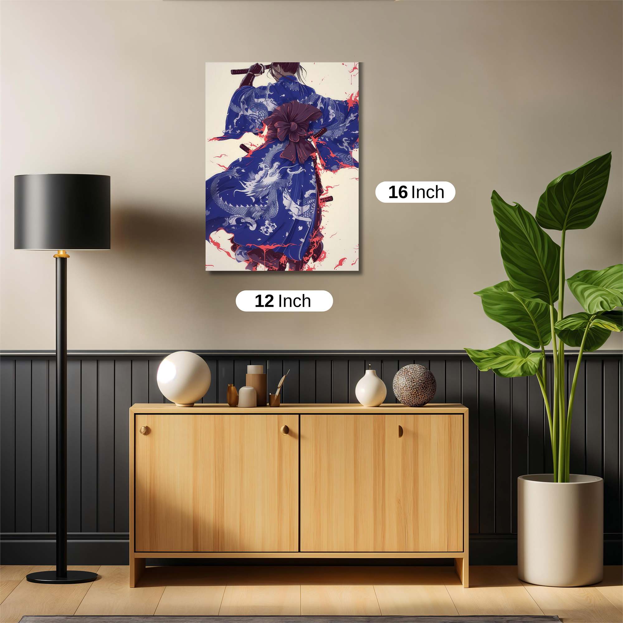 Samurai Serenity Safe Wall Magnetic / M