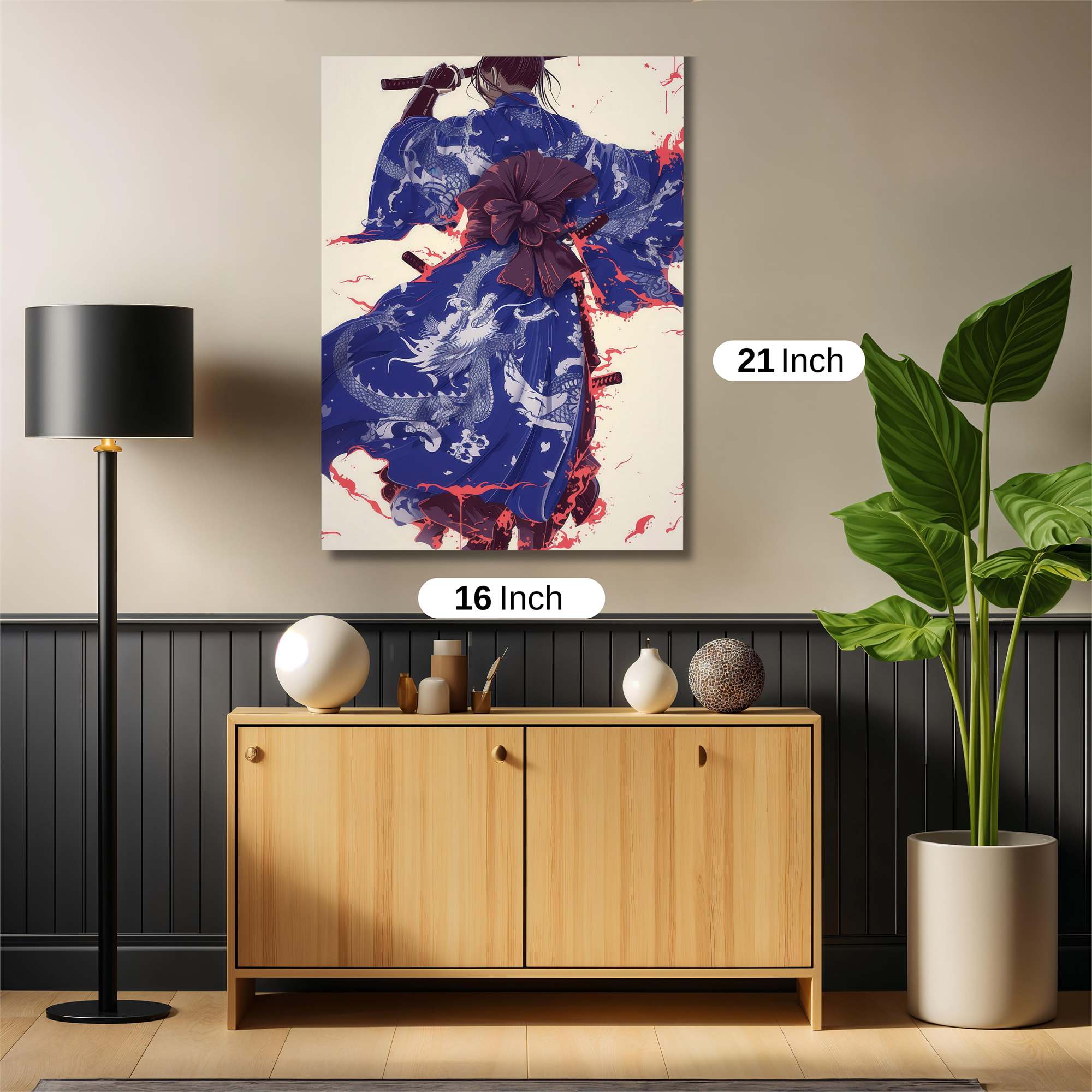 Samurai Serenity Safe Wall Magnetic / M