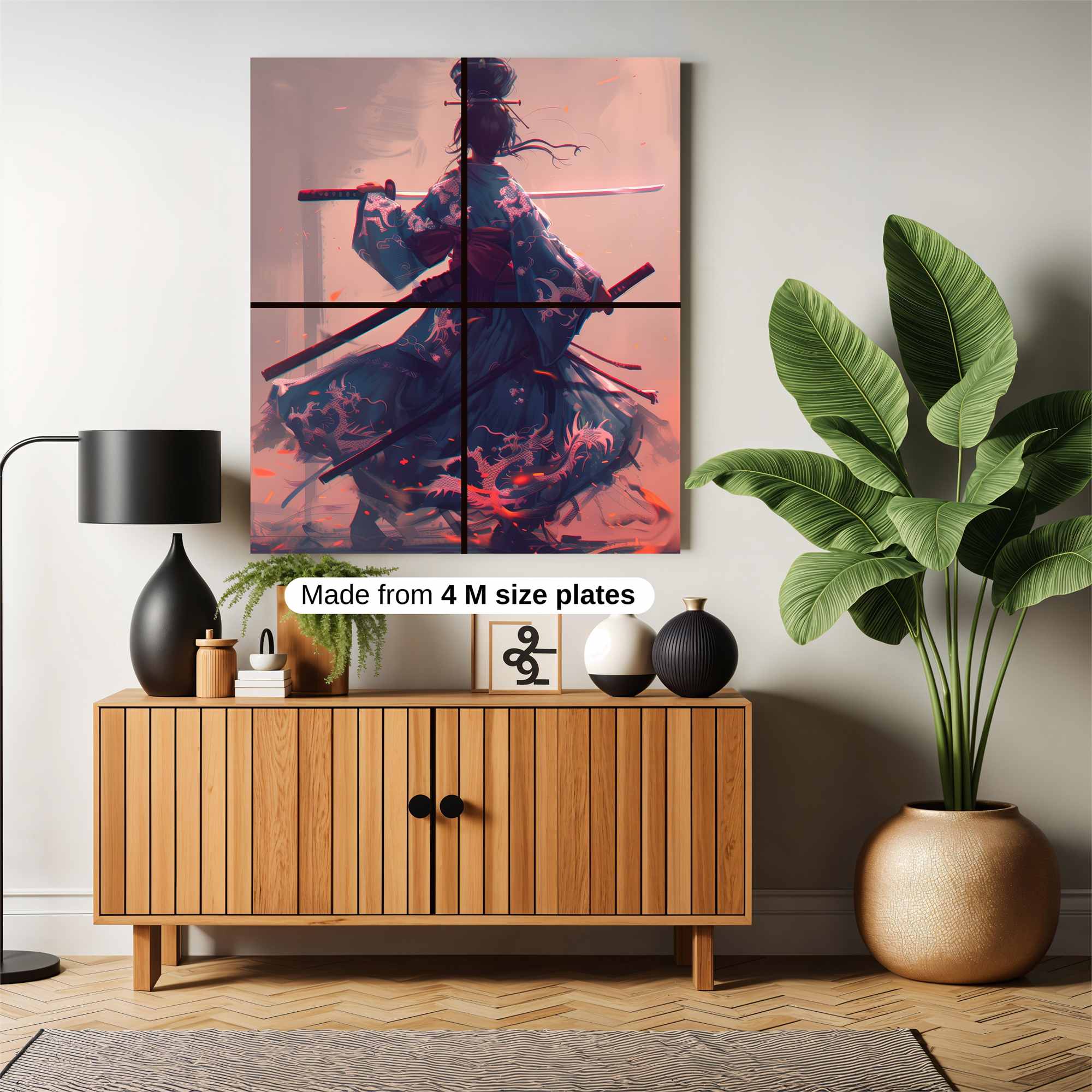 Samurai Serenity Safe Wall Magnetic / M