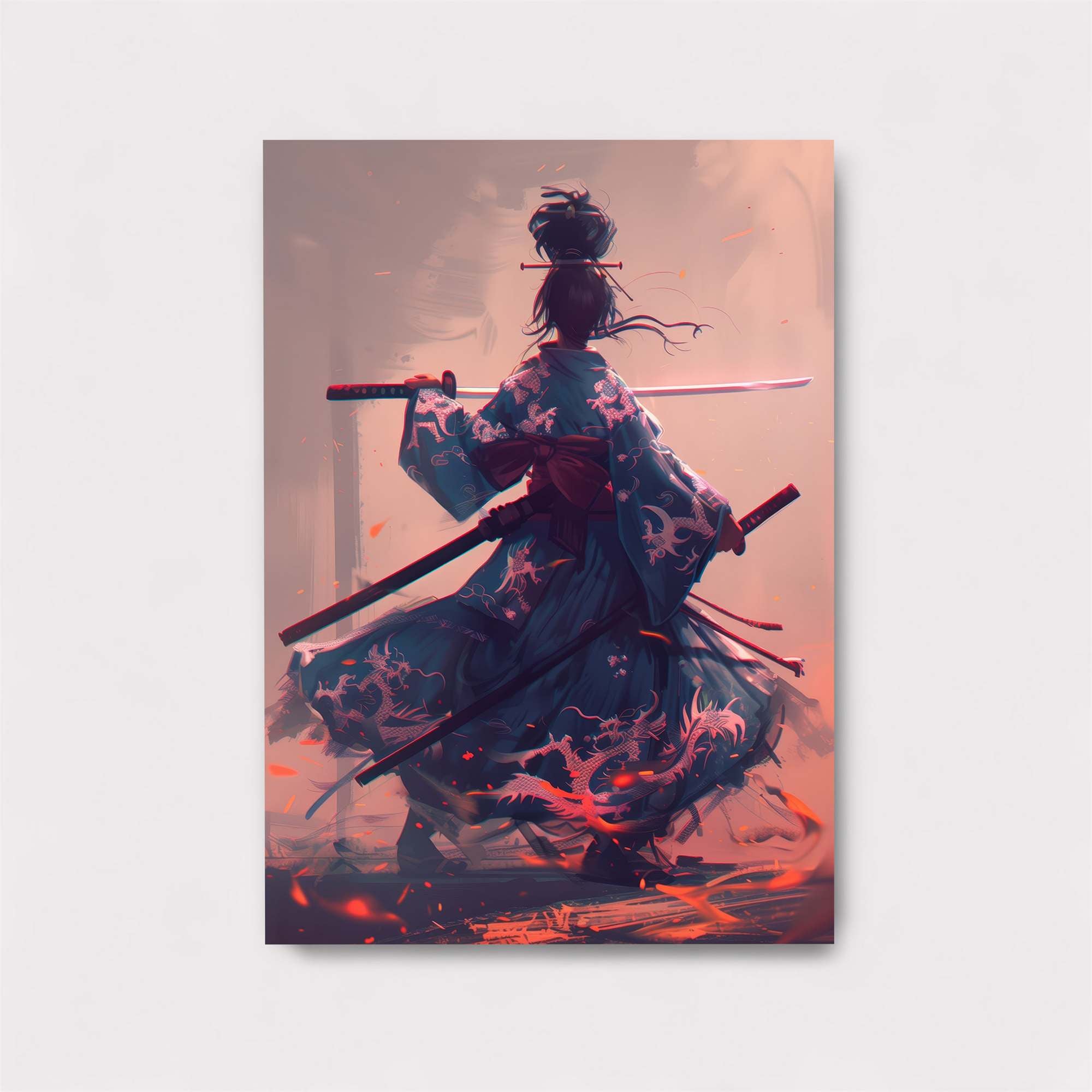 Samurai Serenity Safe Wall Magnetic / M