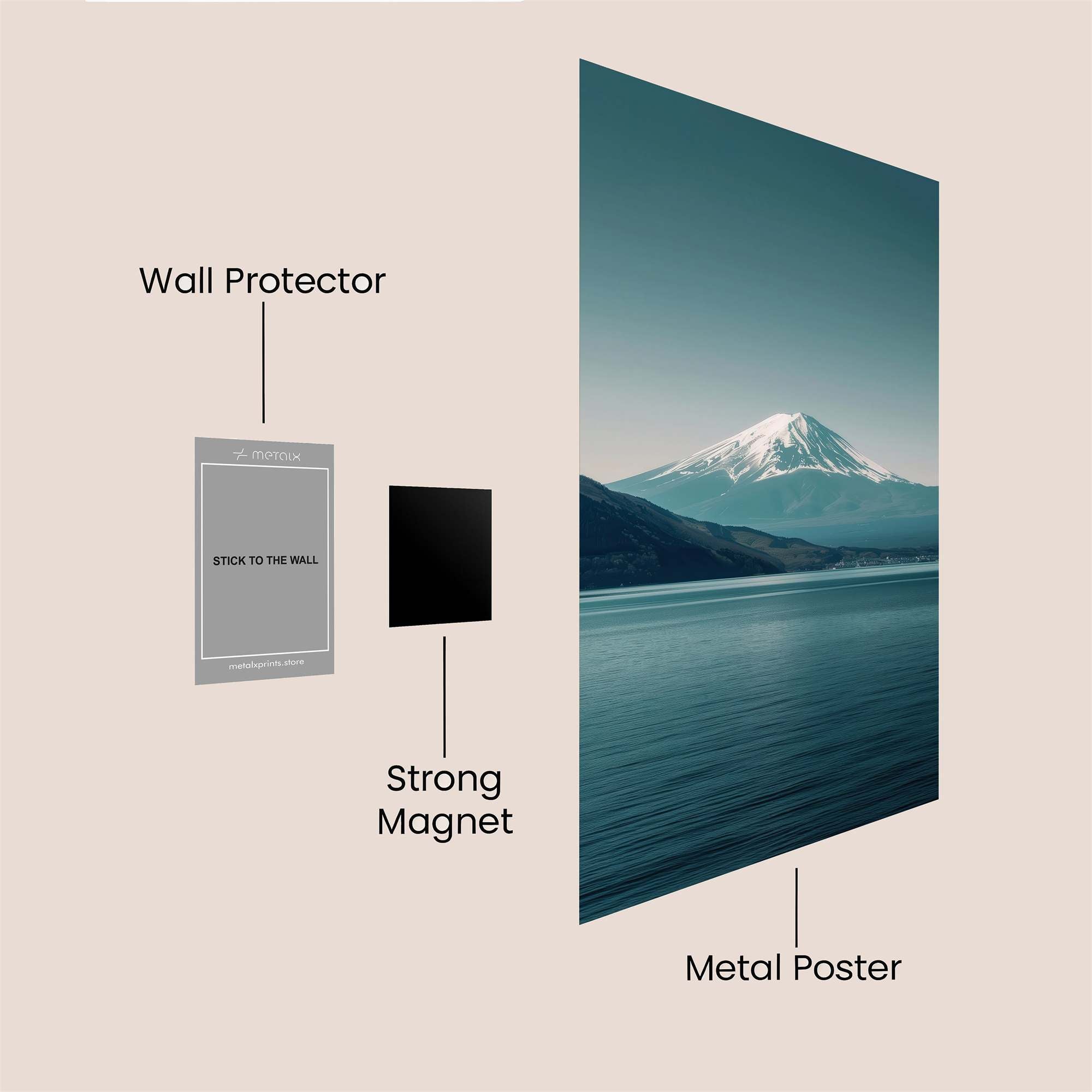 Fuji Serenity Safe Wall Magnetic / M