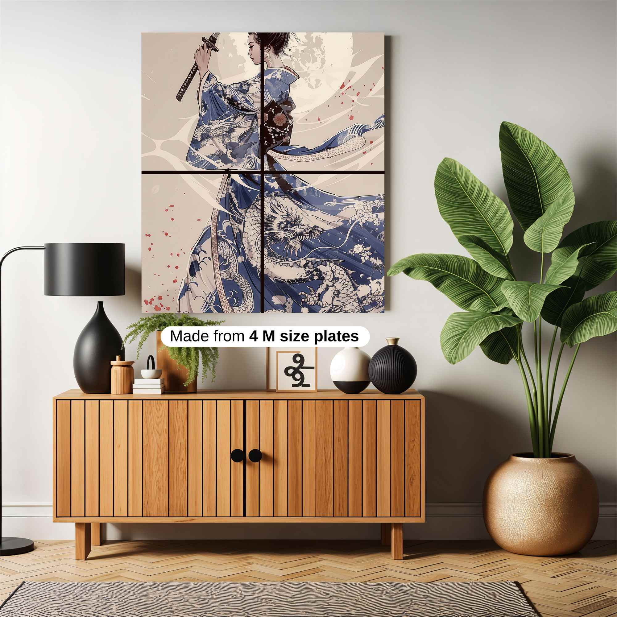 Samurai Serenity Safe Wall Magnetic / M