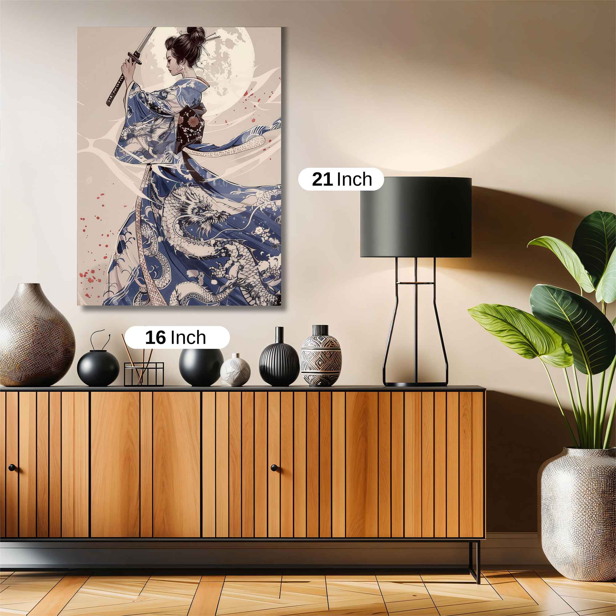 Samurai Serenity Safe Wall Magnetic / M