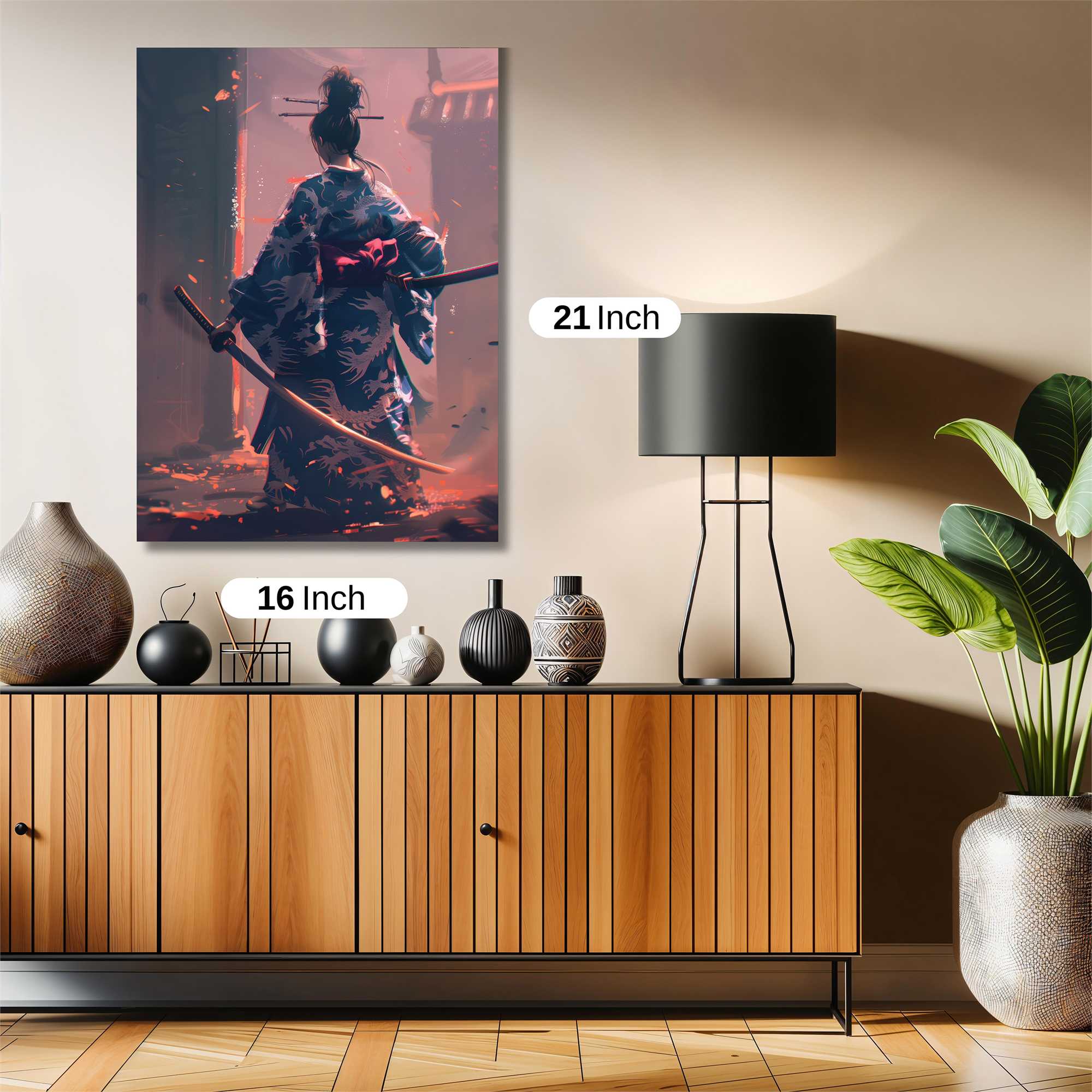 Samurai Serenity Safe Wall Magnetic / M