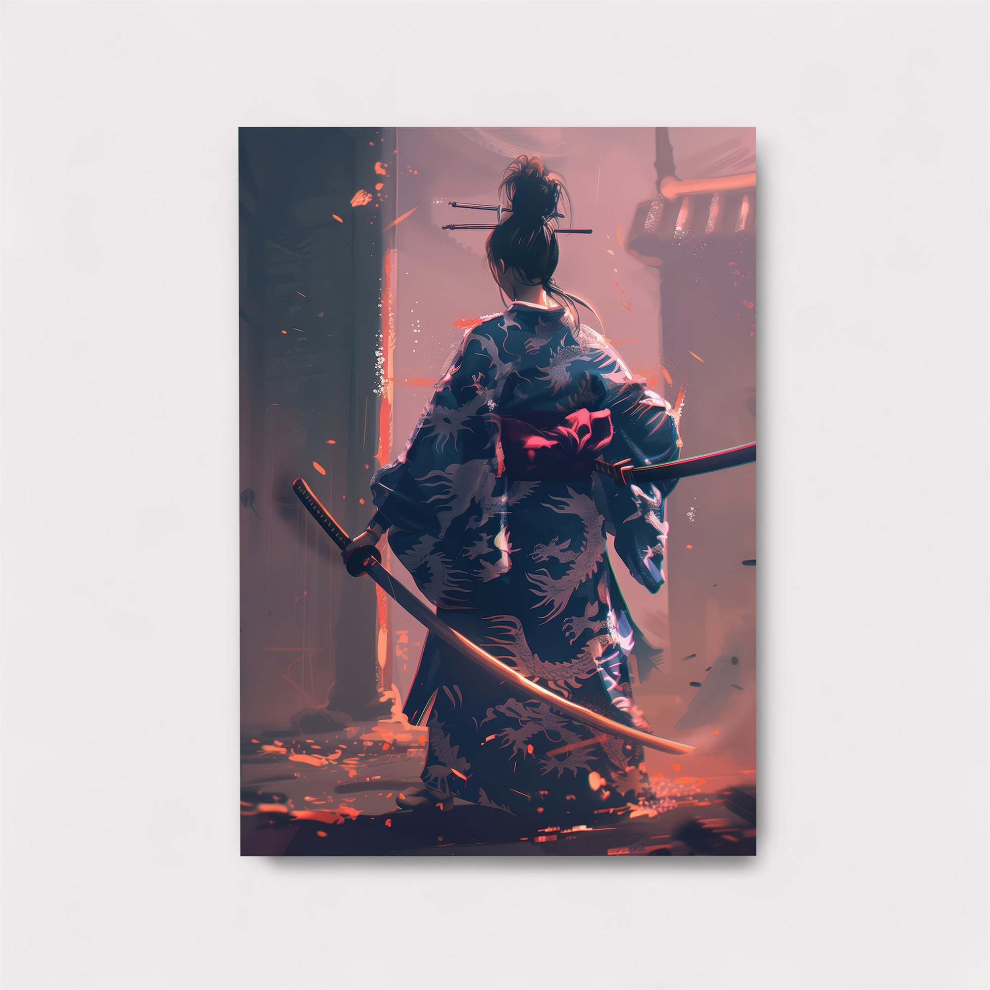 Samurai Serenity Safe Wall Magnetic / M