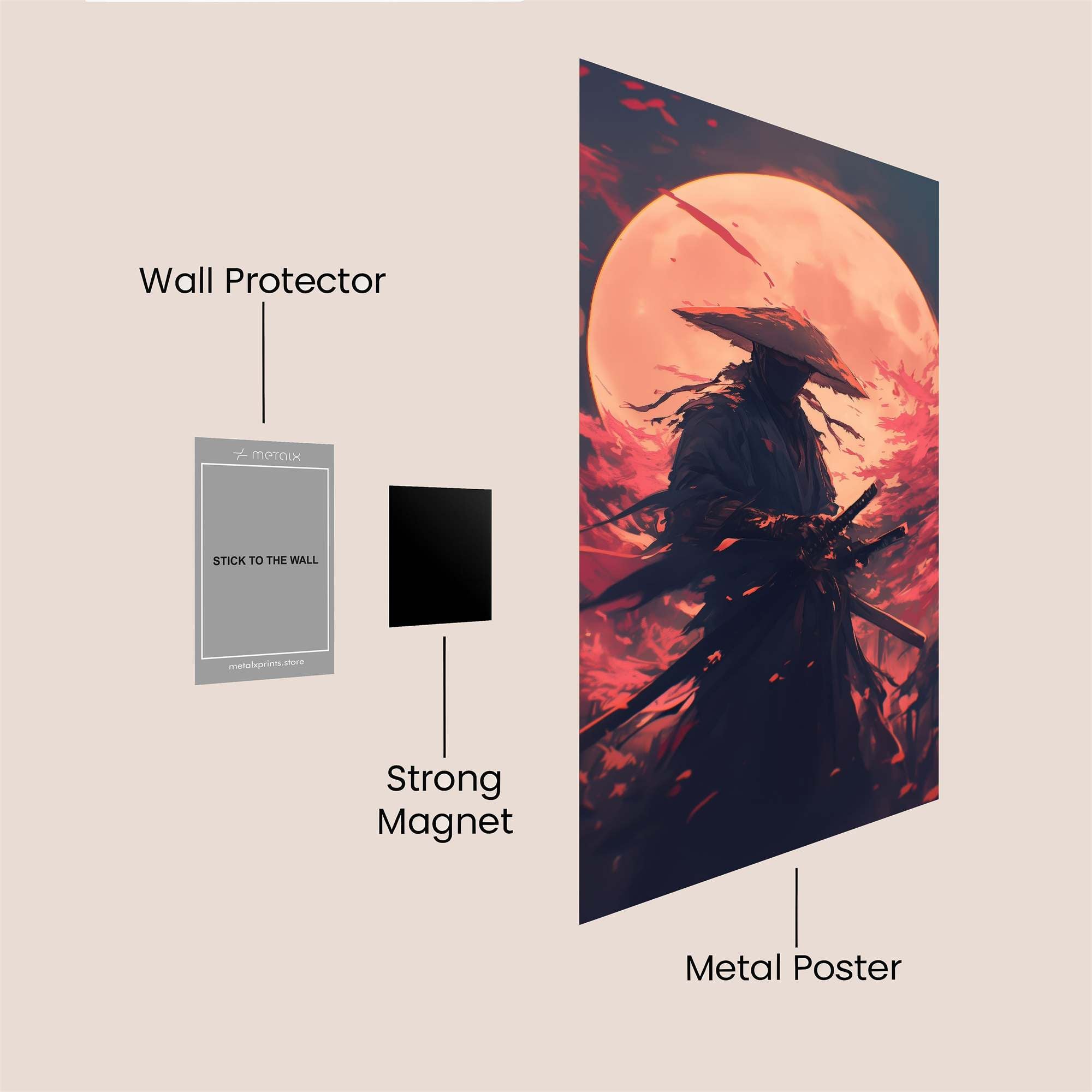 Ronin Requiem Safe Wall Magnetic / M