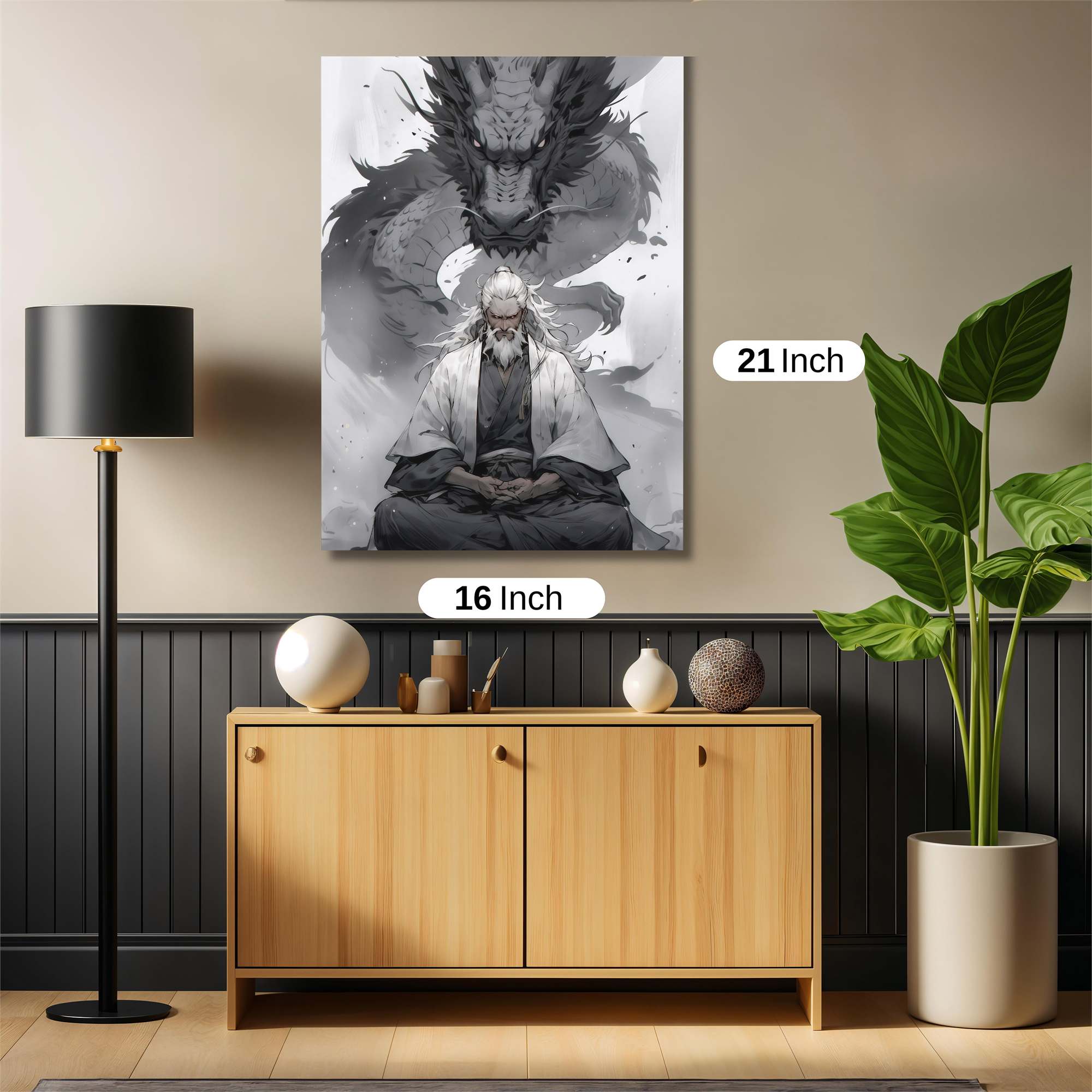 Dragon Serenity Safe Wall Magnetic / M