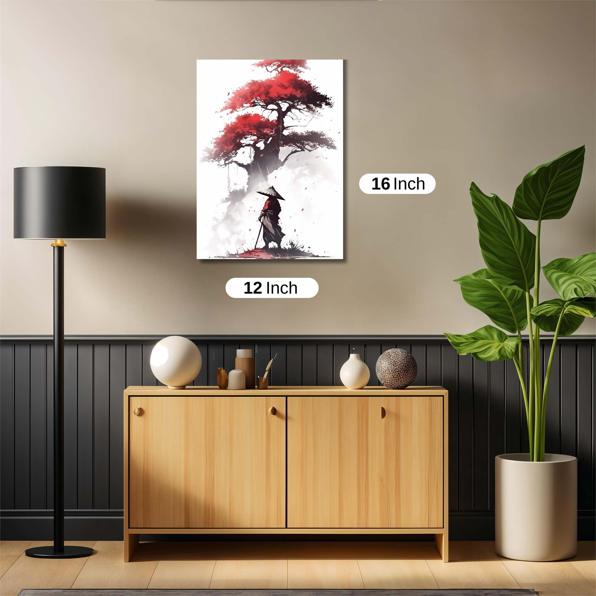 Samurai Serenity Safe Wall Magnetic / M