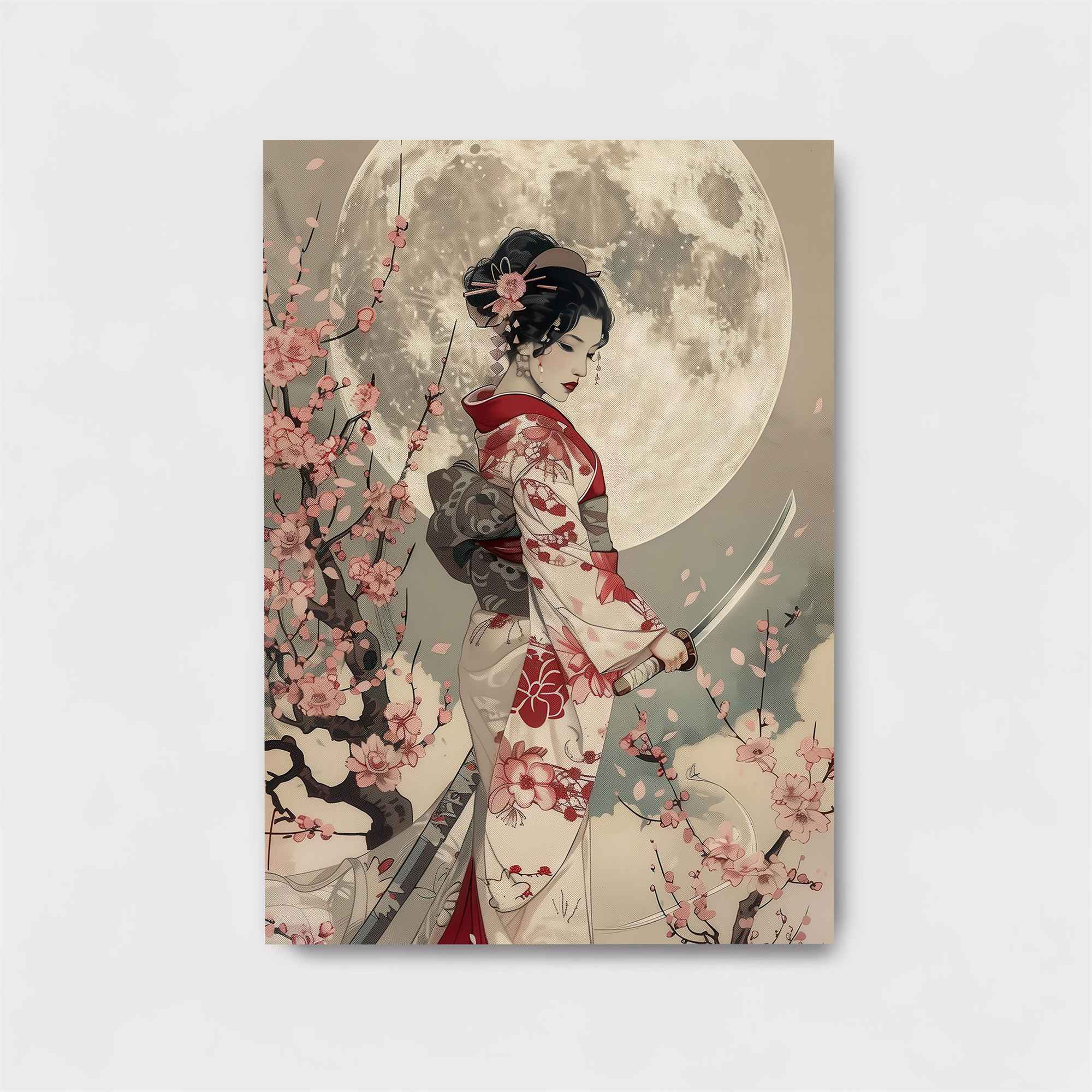 Moonlit Warrior Safe Wall Magnetic / M