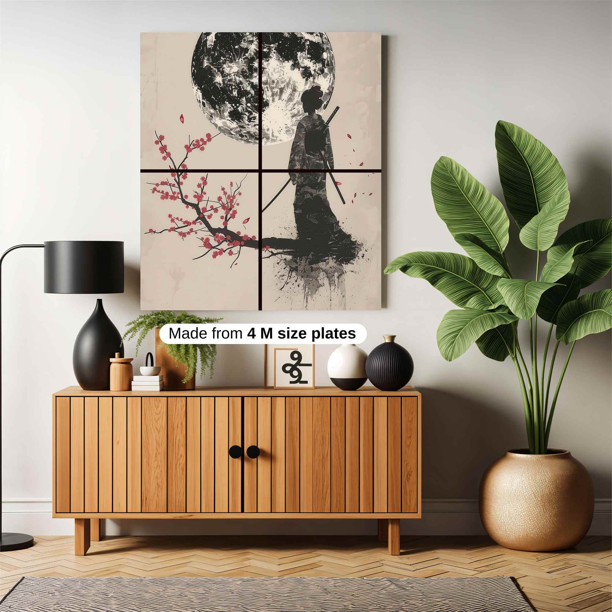 Samurai Serenity Safe Wall Magnetic / M