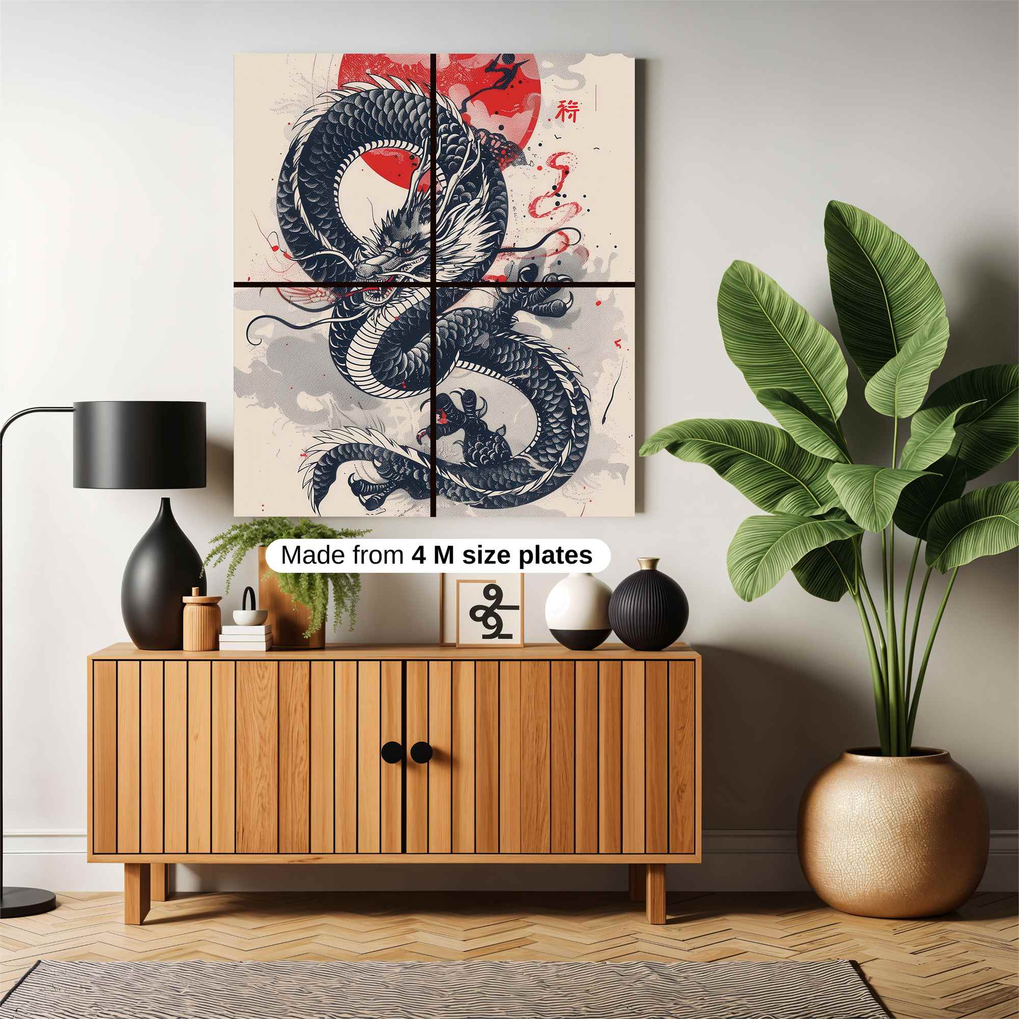 Dragon Serenity Safe Wall Magnetic / M