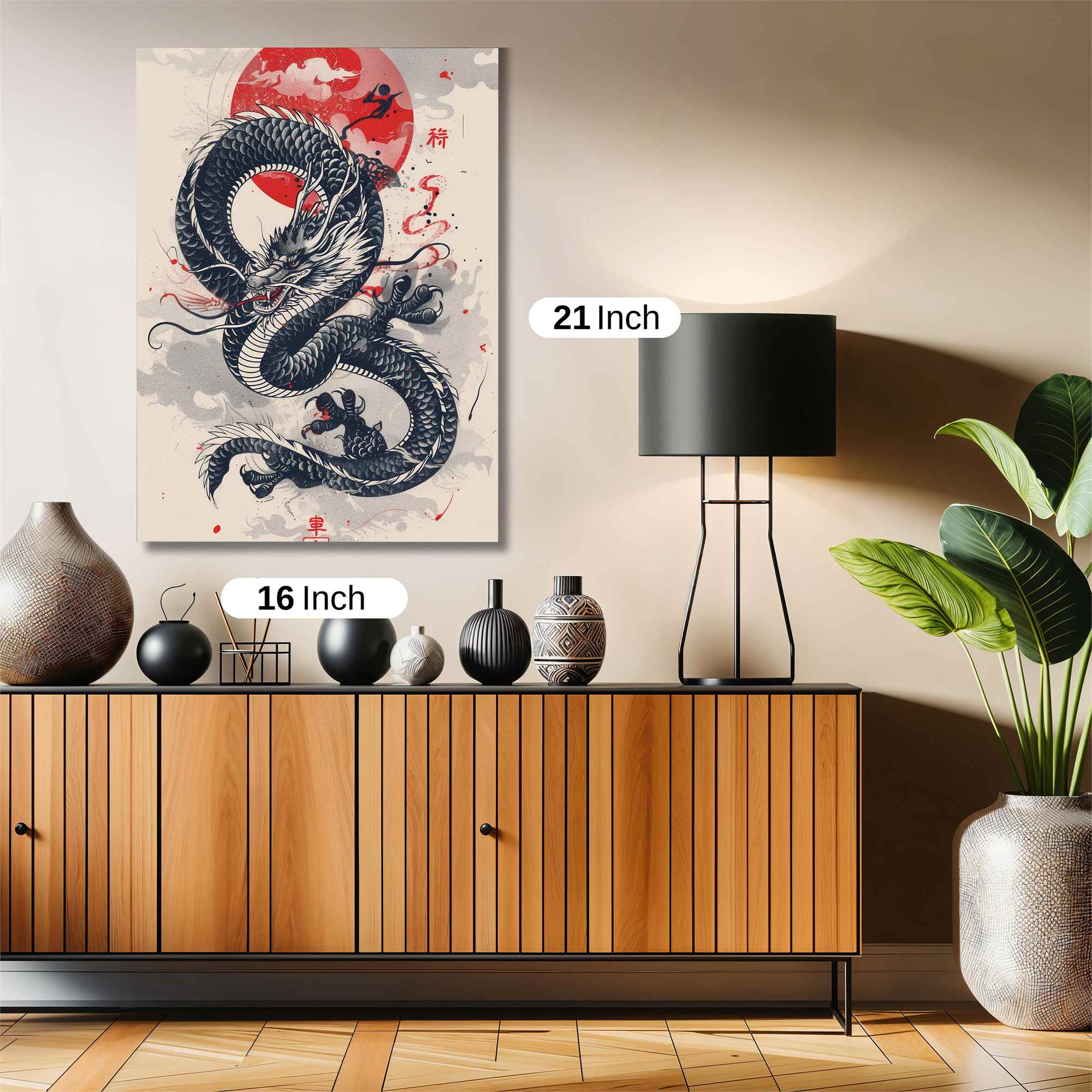 Dragon Serenity Safe Wall Magnetic / M