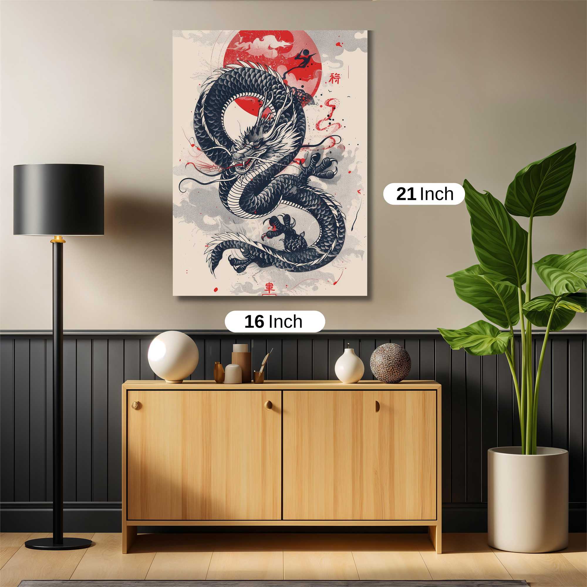 Dragon Serenity Safe Wall Magnetic / M