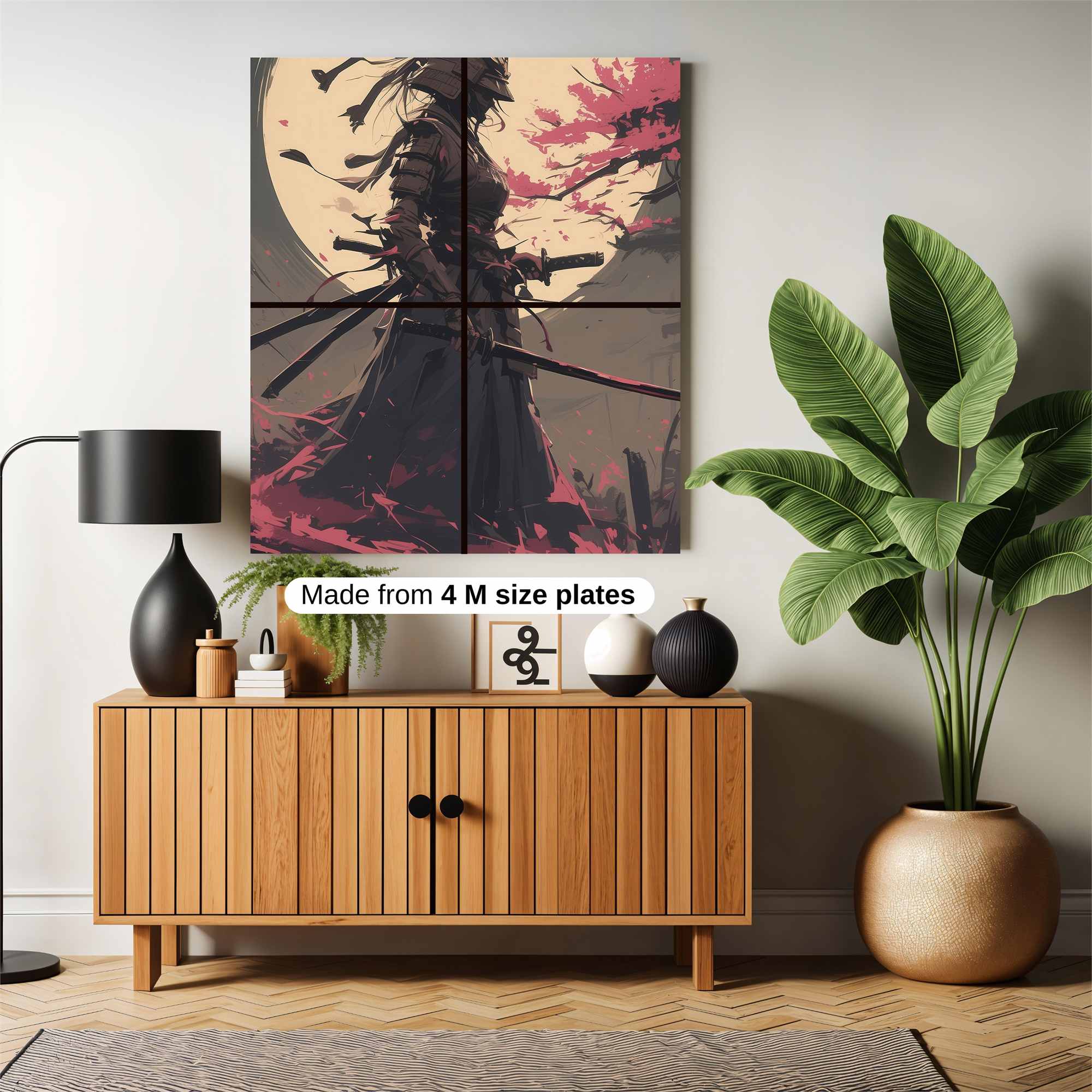 Samurai Serenity Safe Wall Magnetic / M