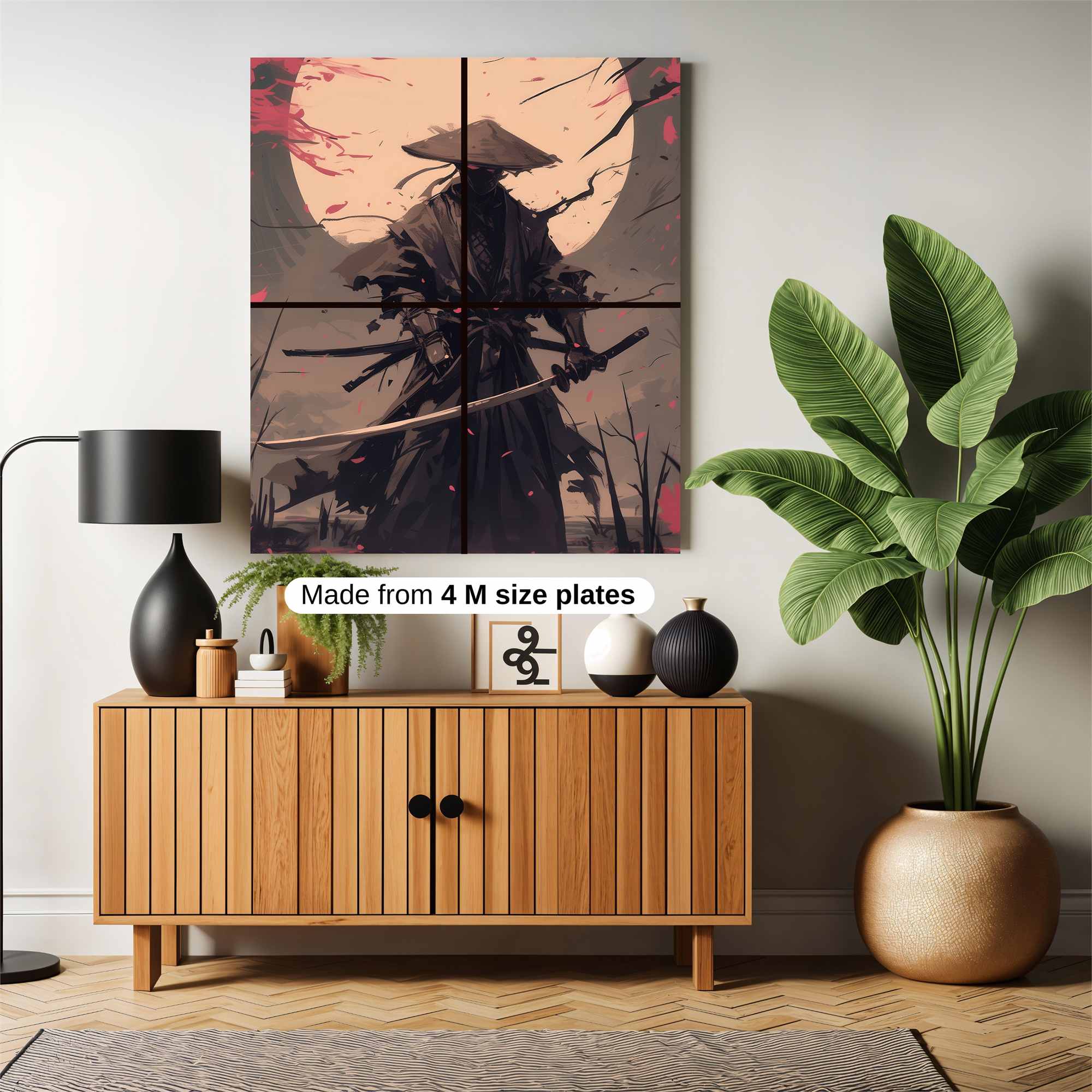 Samurai Serenity Safe Wall Magnetic / M