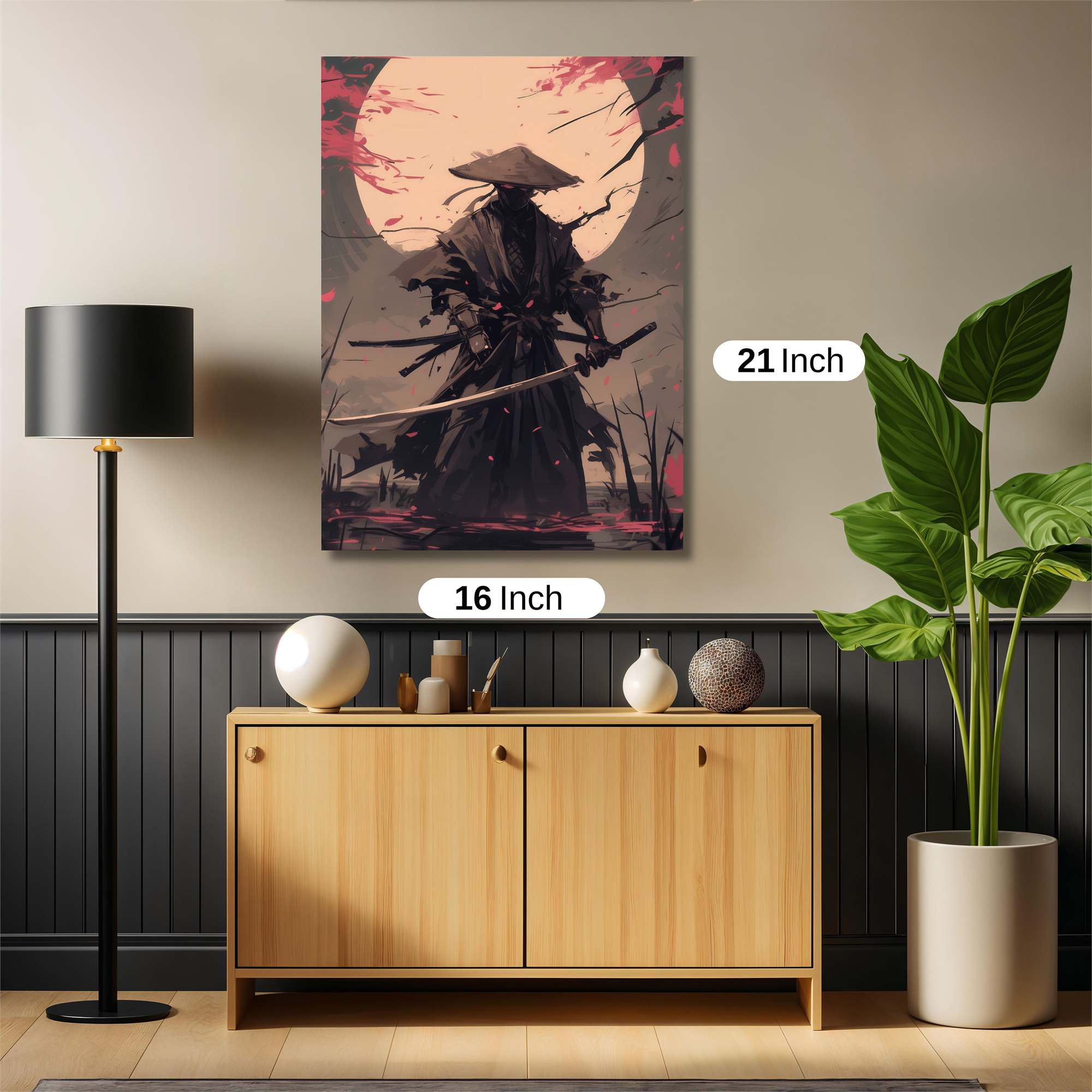Samurai Serenity Safe Wall Magnetic / M