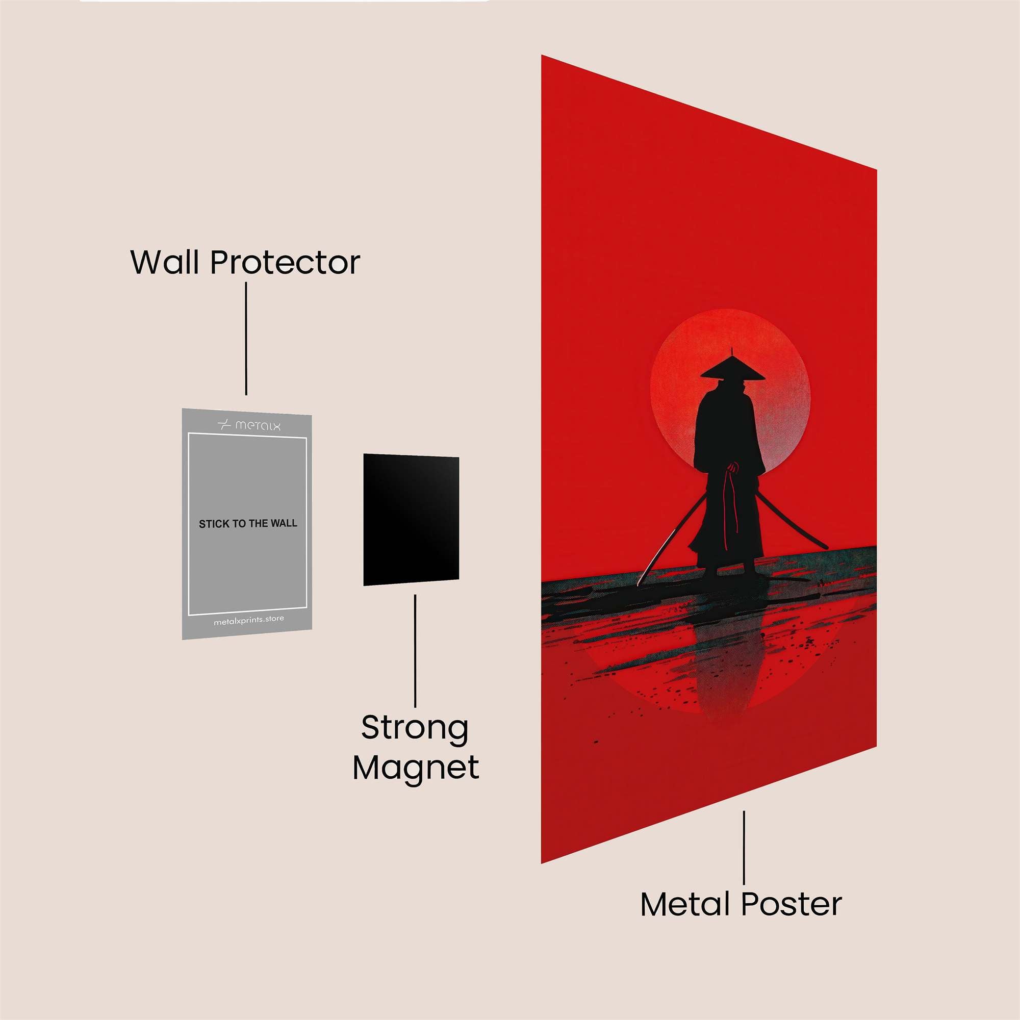 Ronin Requiem Safe Wall Magnetic / M