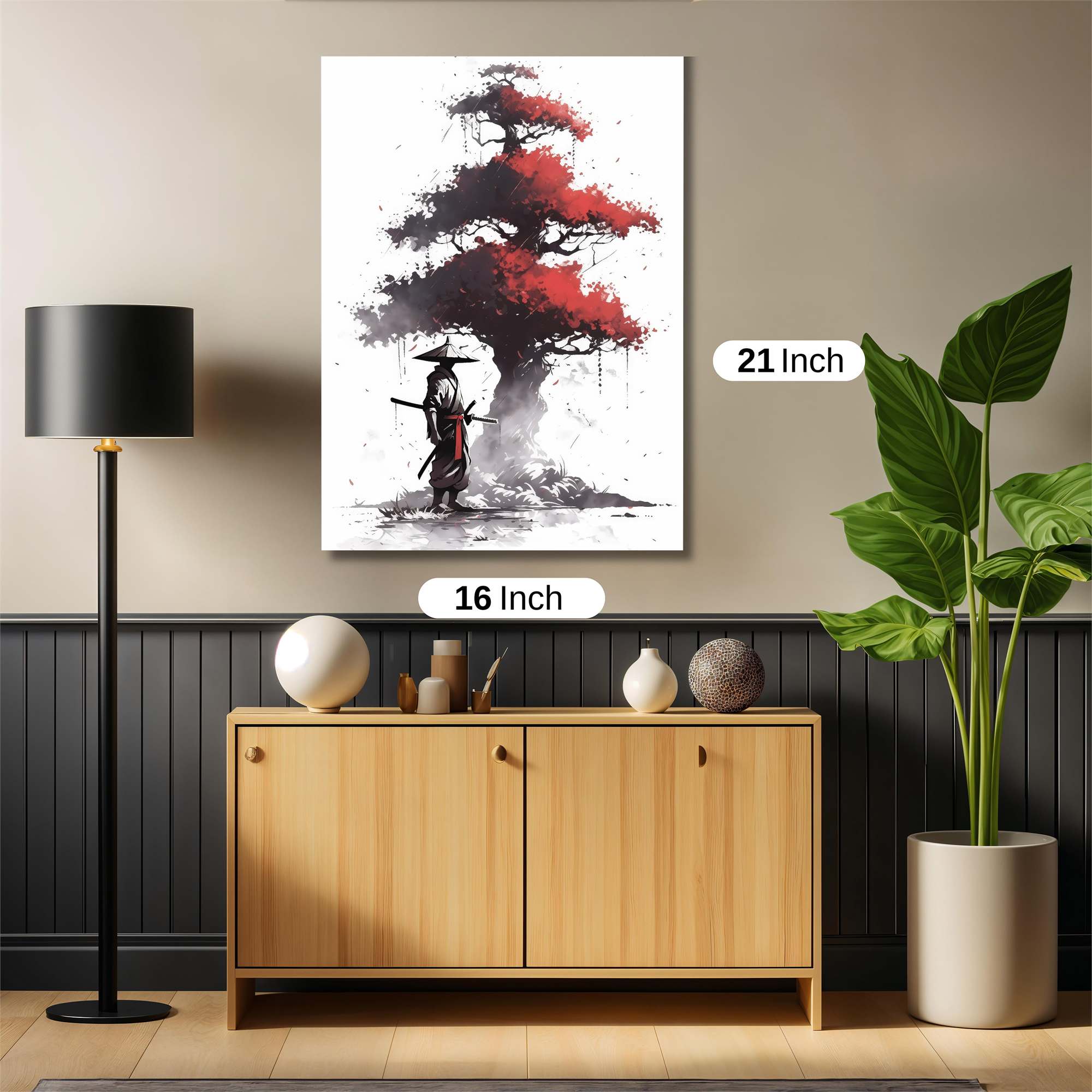 Samurai Serenity Safe Wall Magnetic / M