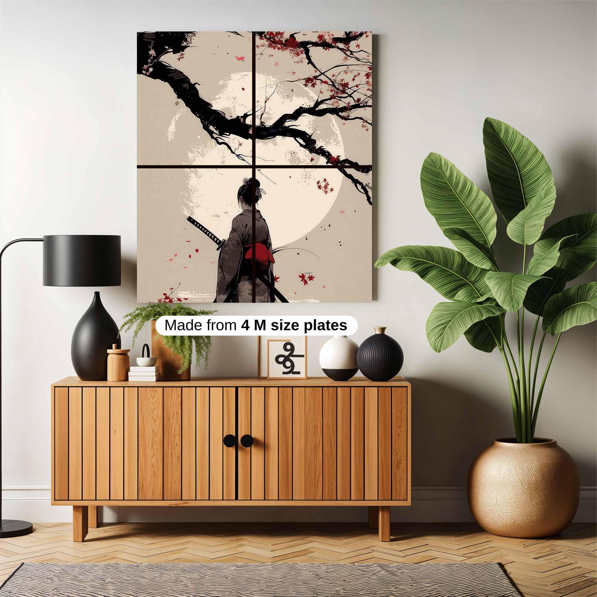 Samurai Serenity Safe Wall Magnetic / M