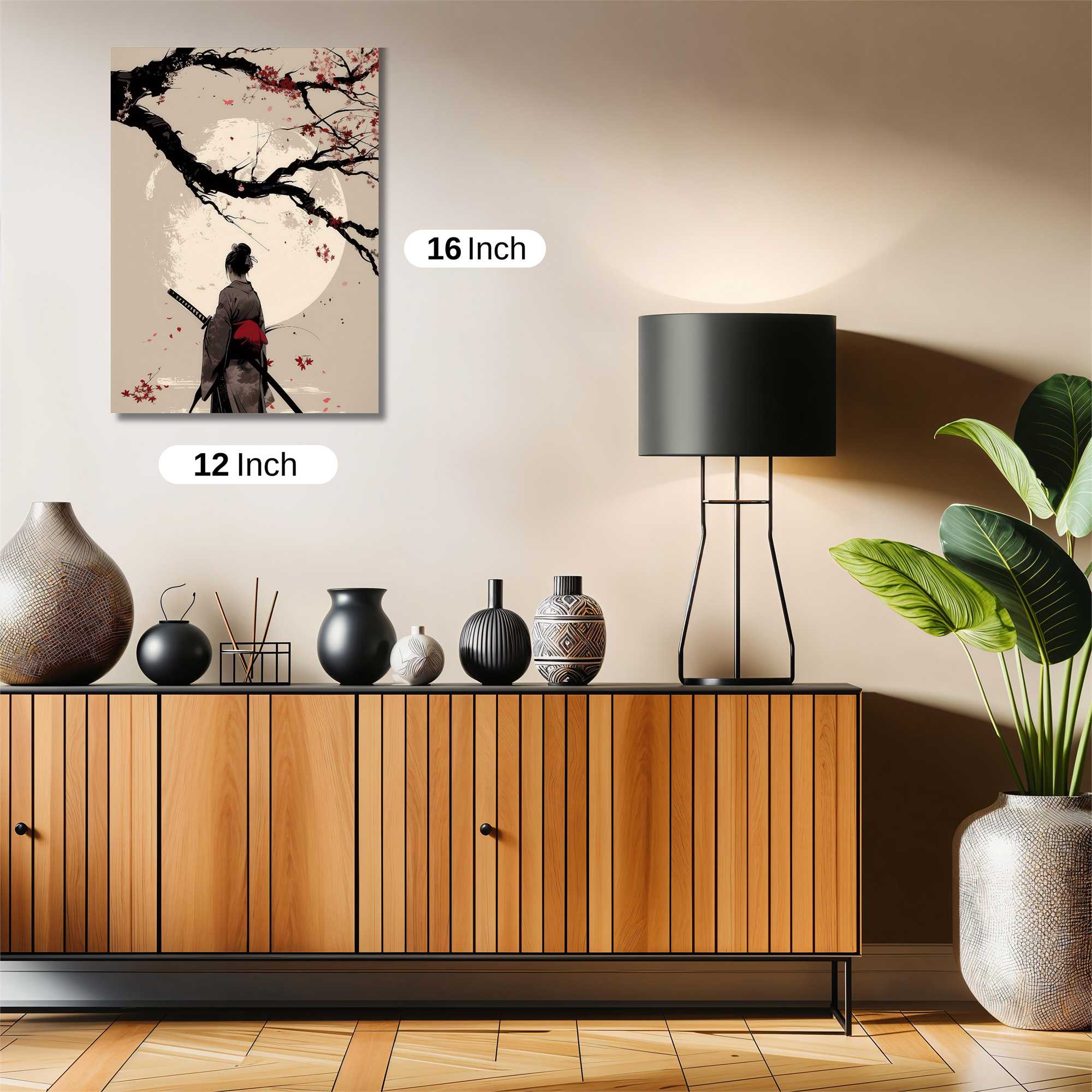 Samurai Serenity Safe Wall Magnetic / M