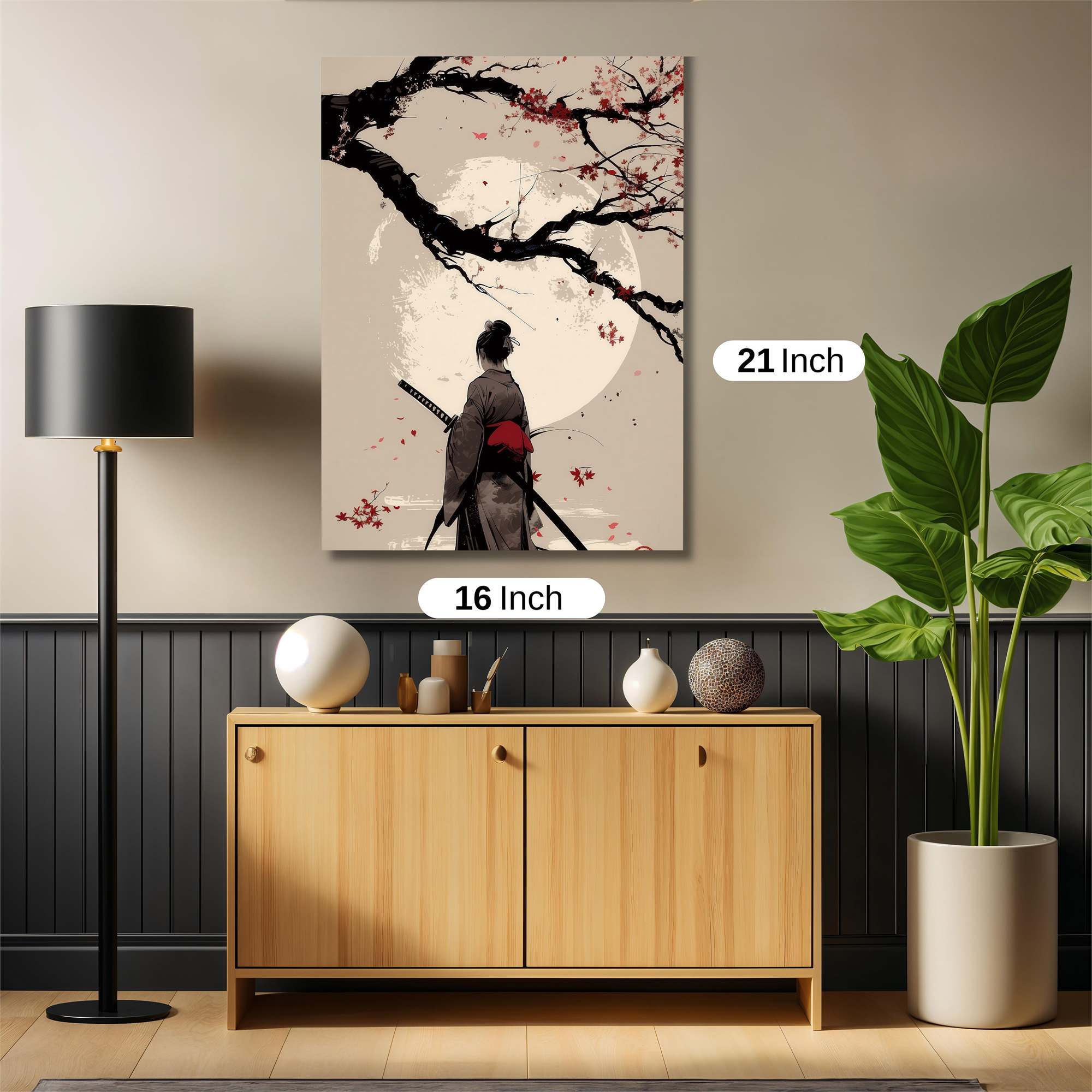 Samurai Serenity Safe Wall Magnetic / M