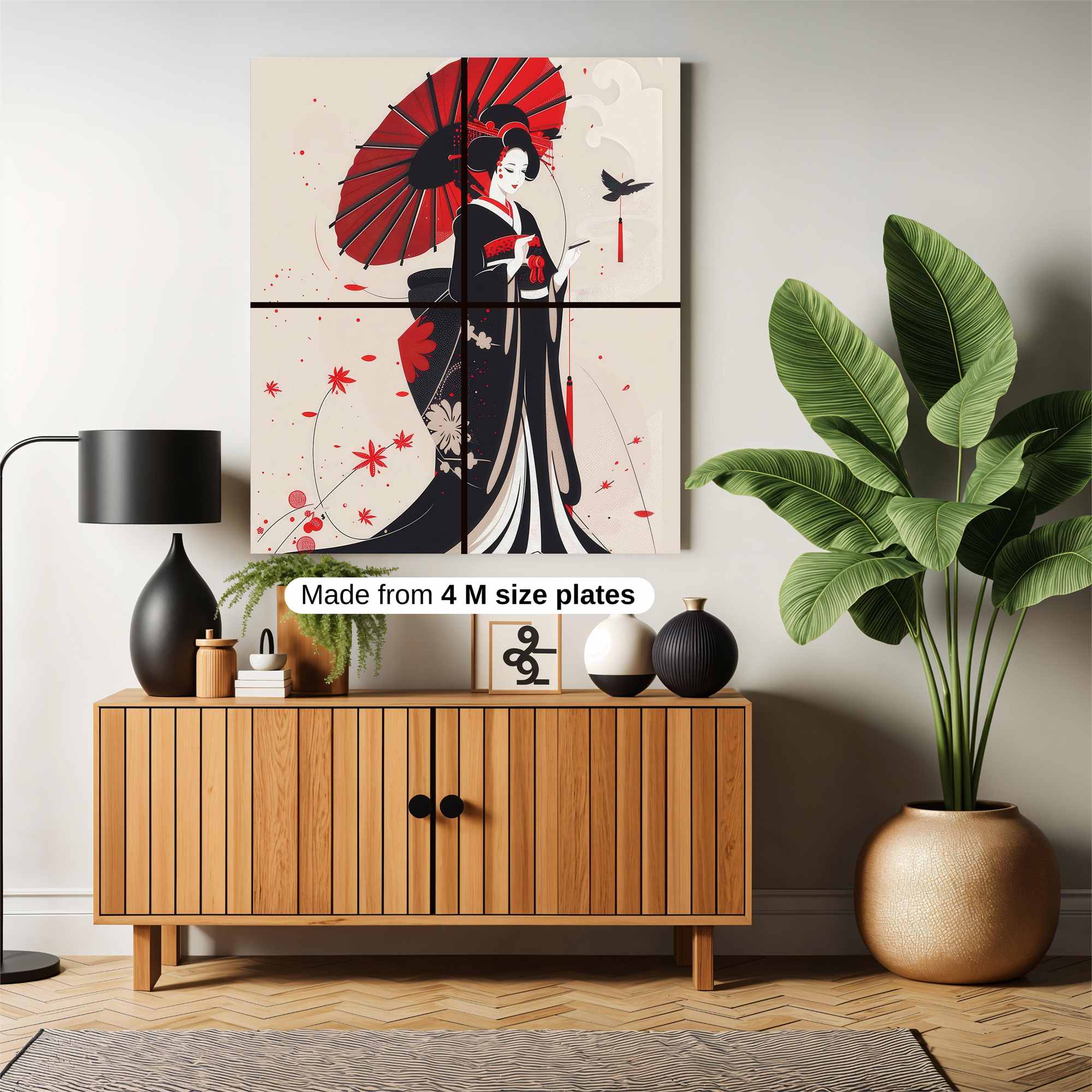 Geisha Grace Safe Wall Magnetic / M