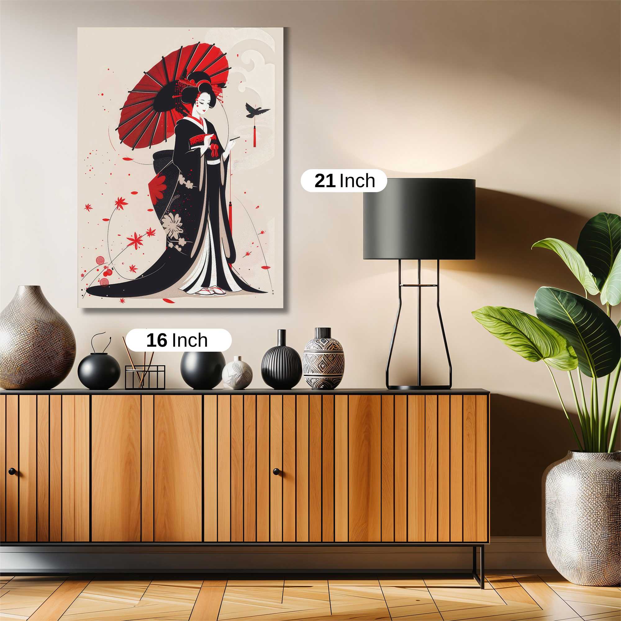 Geisha Grace Safe Wall Magnetic / M